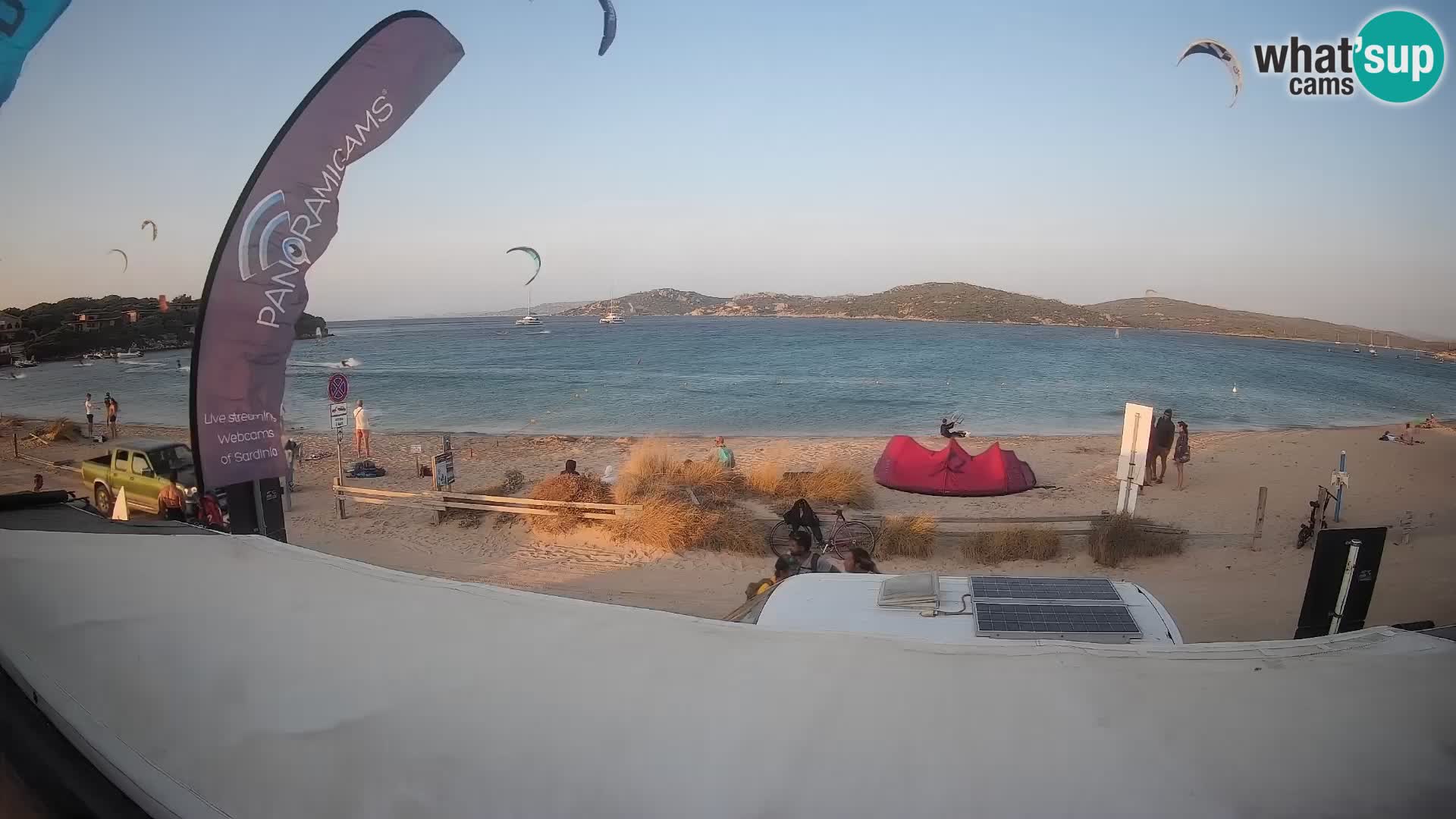 Porto Pollo Windsurf y Kitesurf Webcam en vivo – Cerdeña – Italia