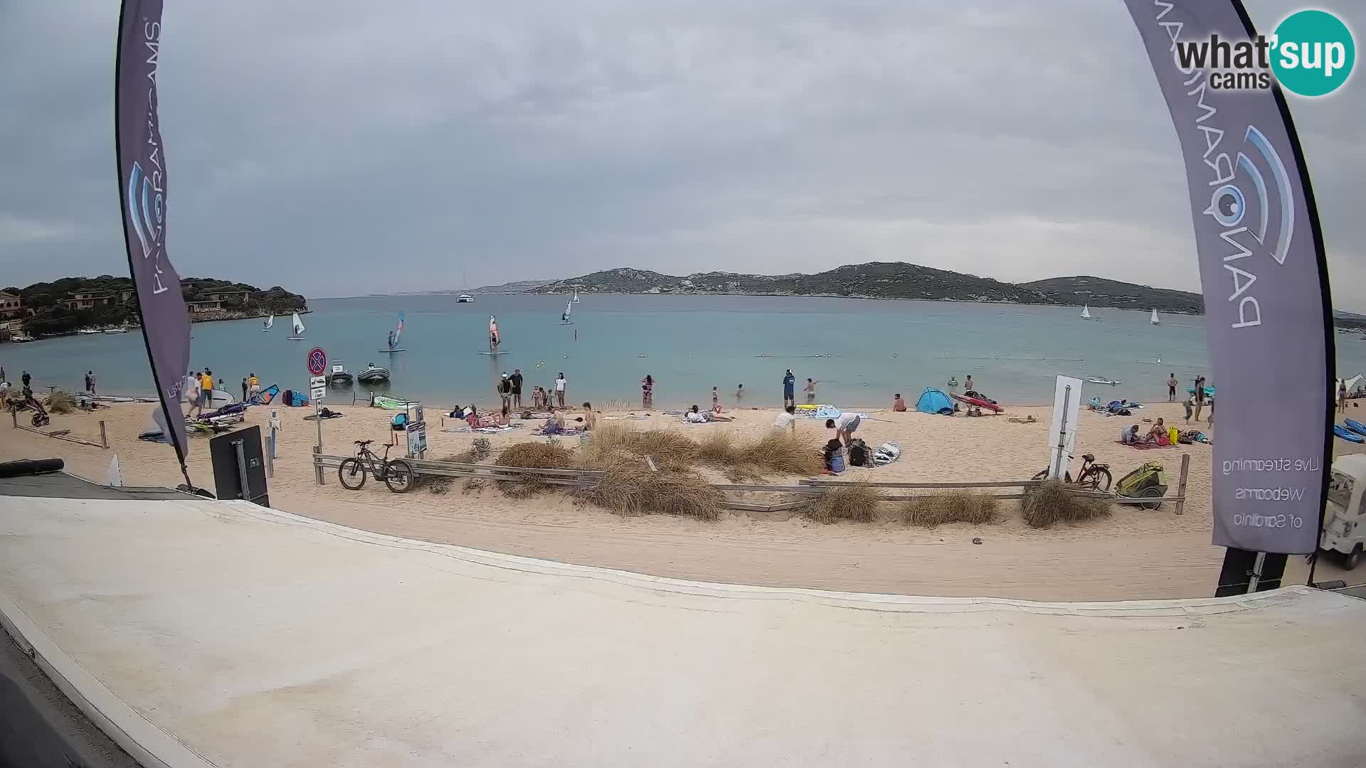 Porto Pollo Windsurfing i Kite surfanje web kamera uživo – Sardinija – Italija
