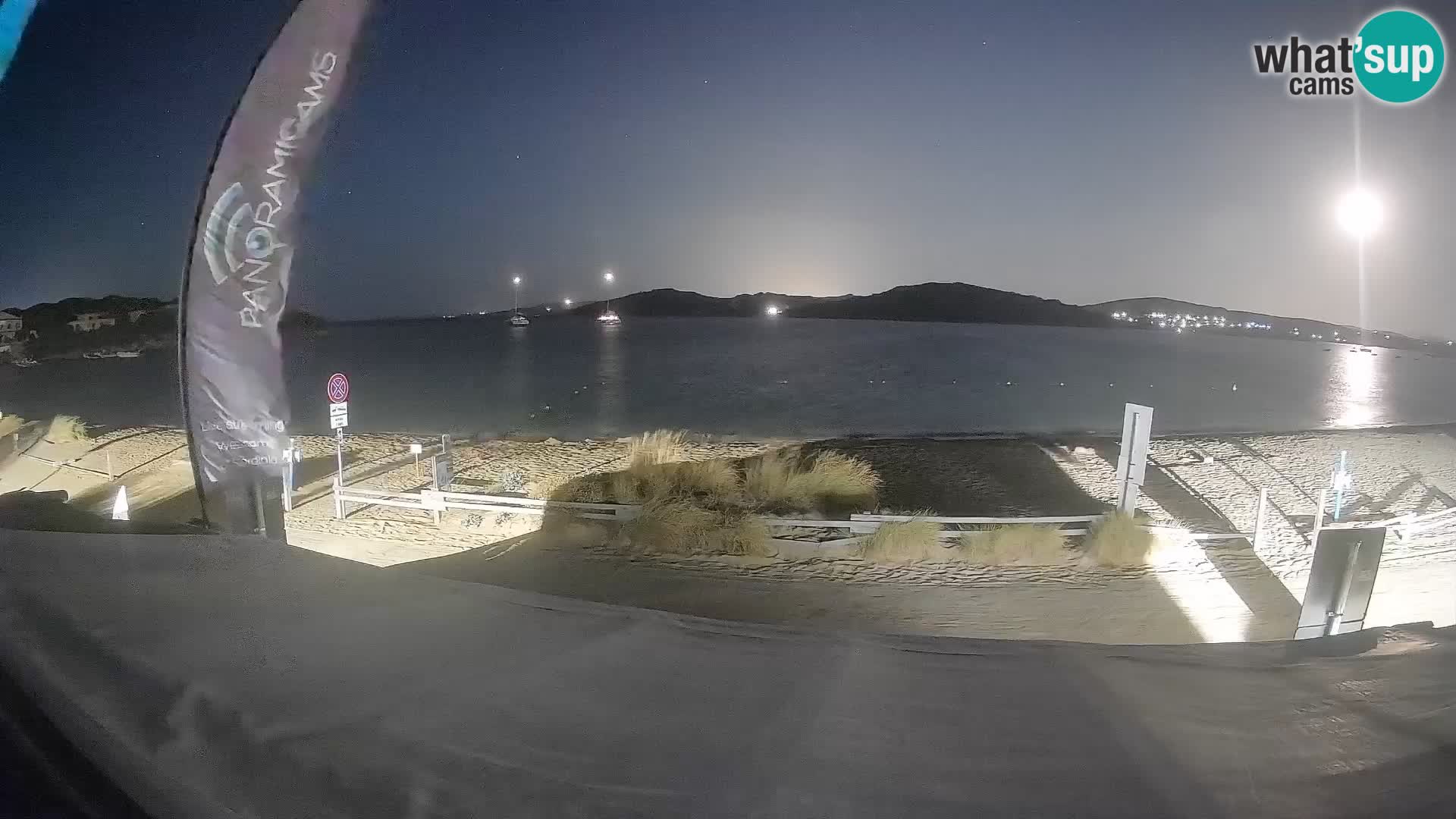 Porto Pollo Windsurfen und Kitesurfen Live-Webcam – Sardinien – Italien