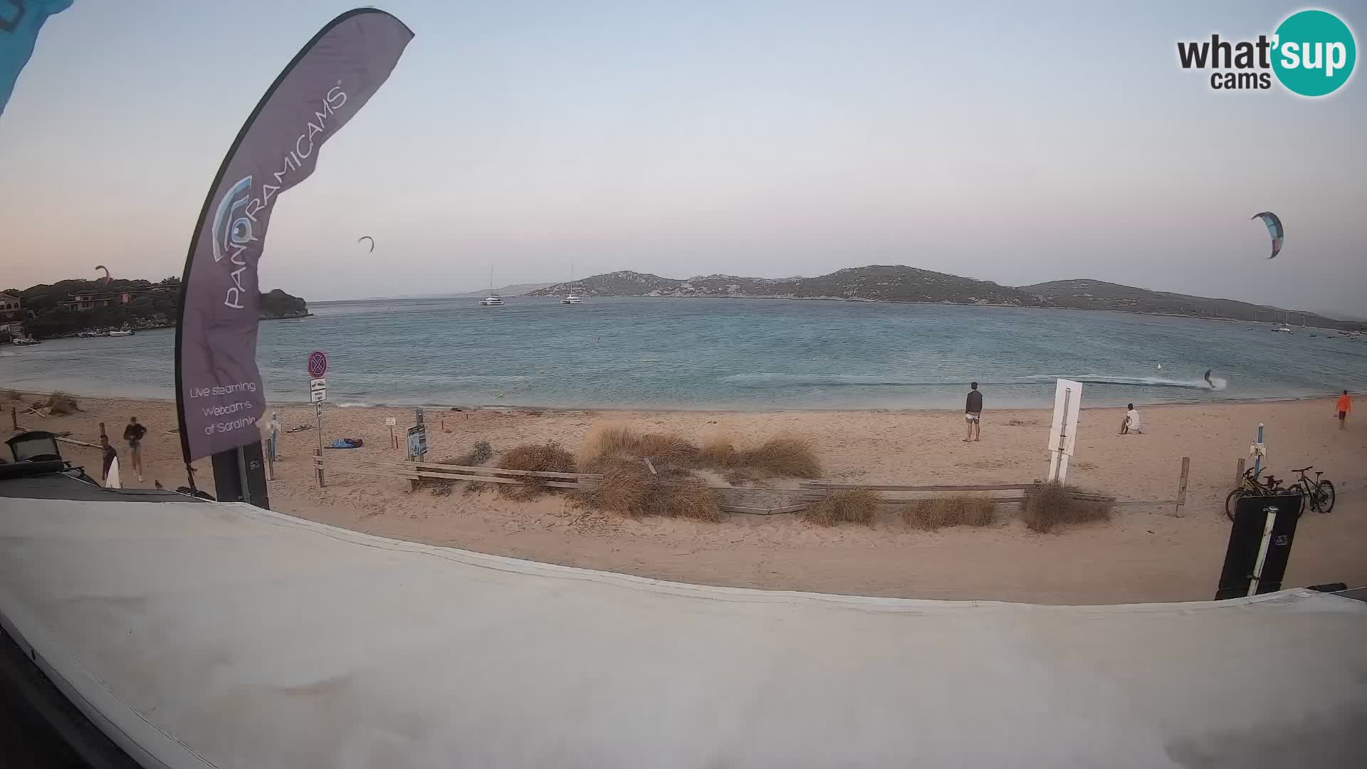 Porto Pollo Windsurf y Kitesurf Webcam en vivo – Cerdeña – Italia