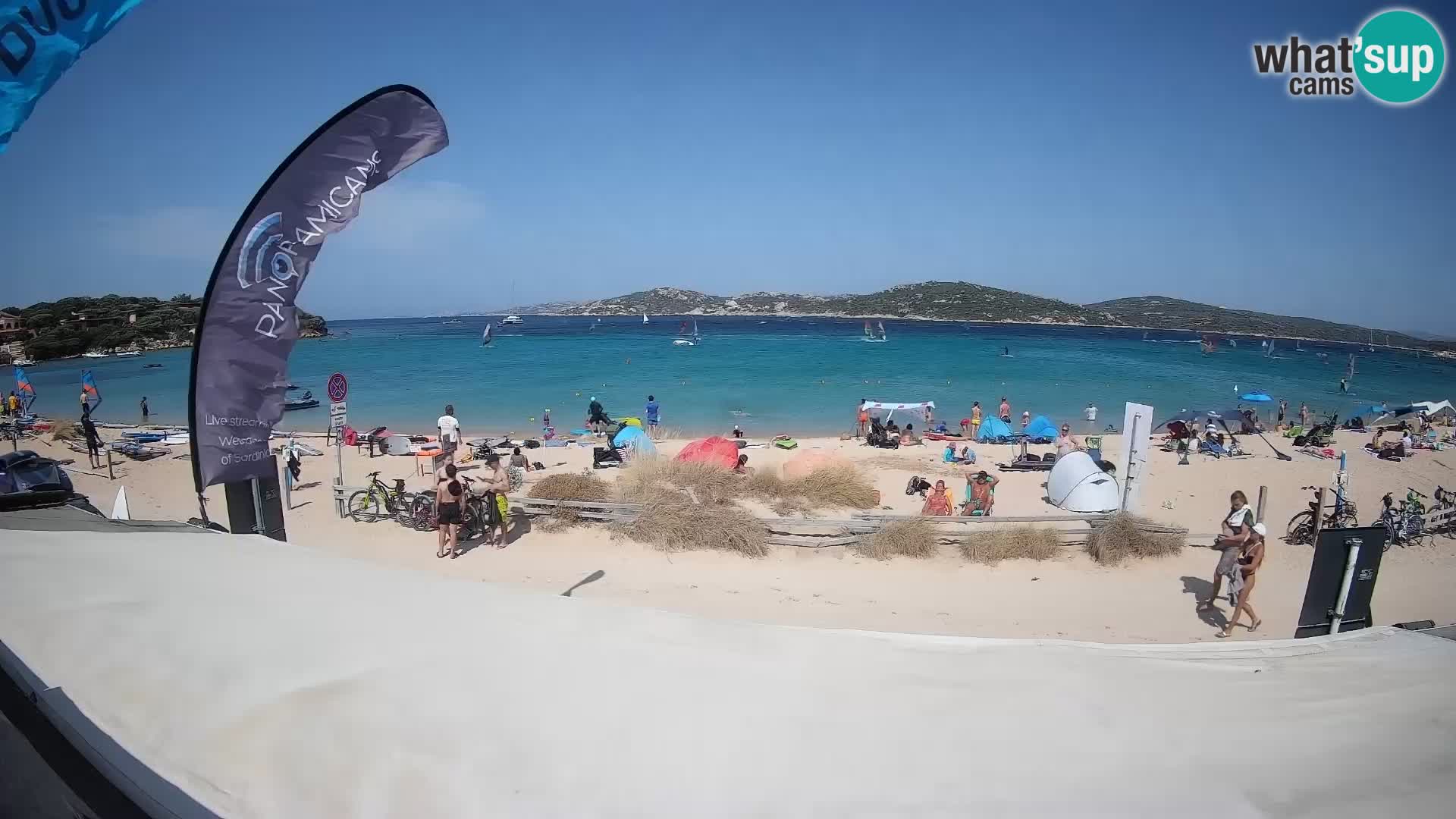 Porto Pollo Windsurfing i Kite surfanje web kamera uživo – Sardinija – Italija