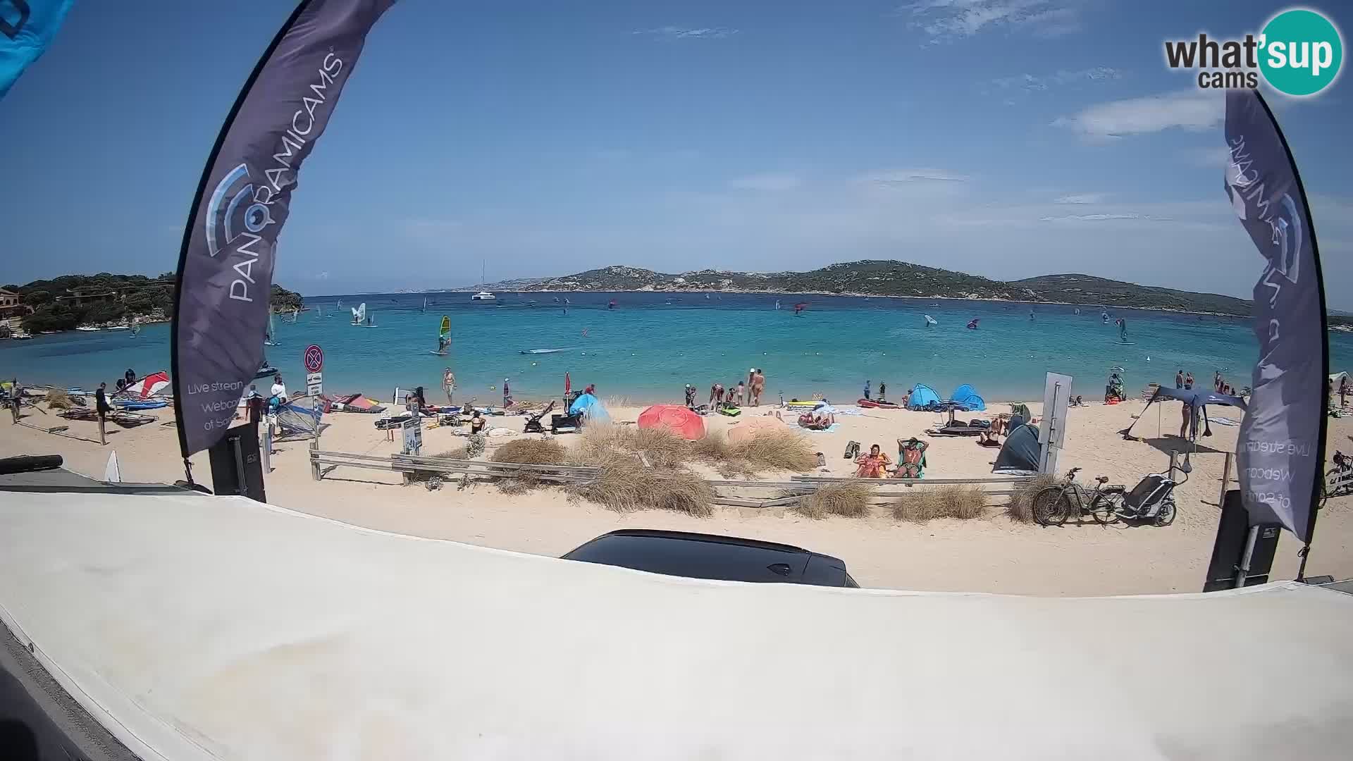 Porto Pollo Windsurfing i Kite surfanje web kamera uživo – Sardinija – Italija