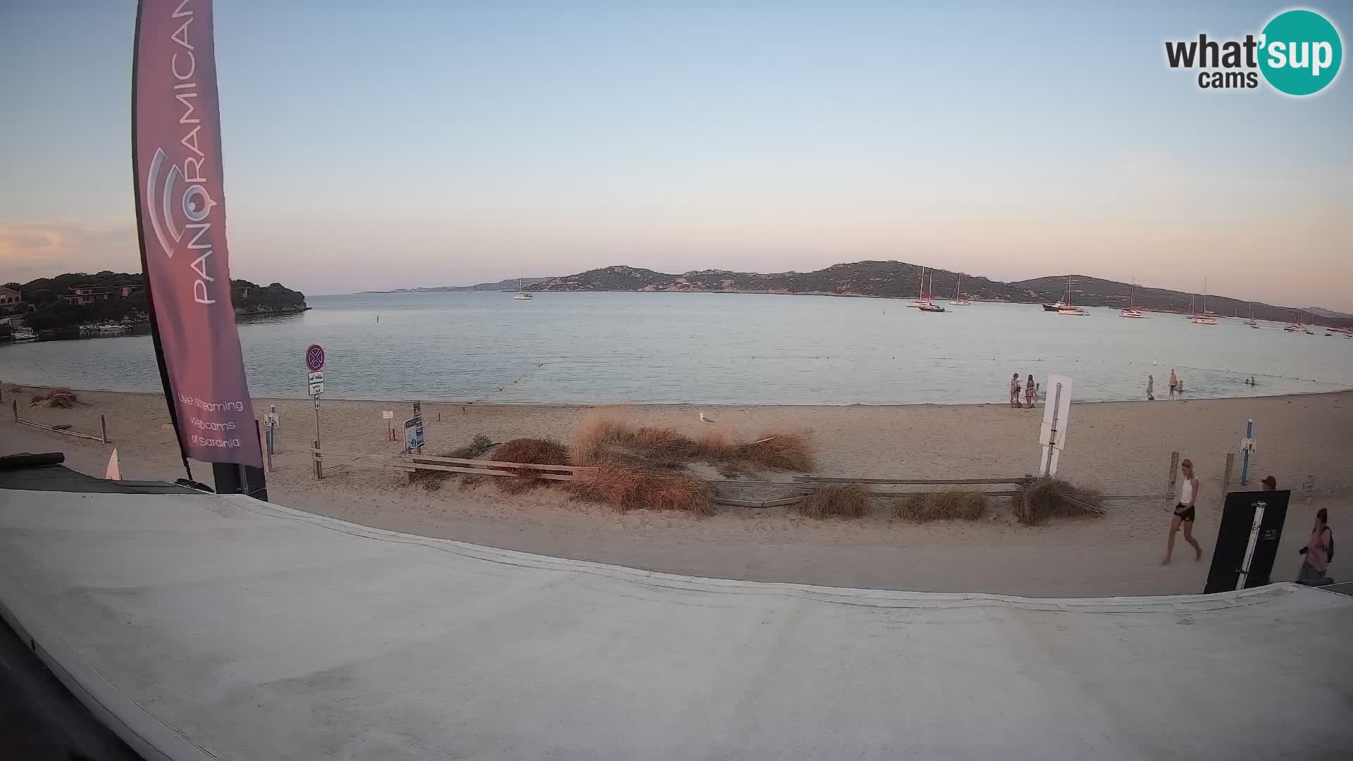 Porto Pollo Windsurfen und Kitesurfen Live-Webcam – Sardinien – Italien