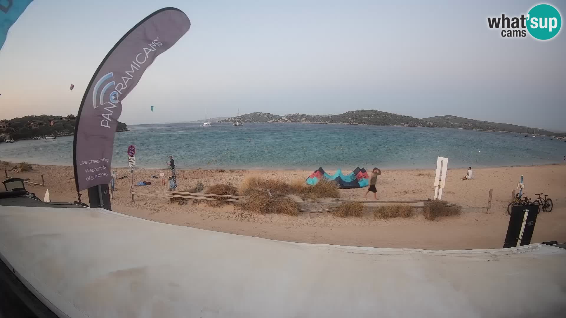 Porto Pollo Windsurf y Kitesurf Webcam en vivo – Cerdeña – Italia