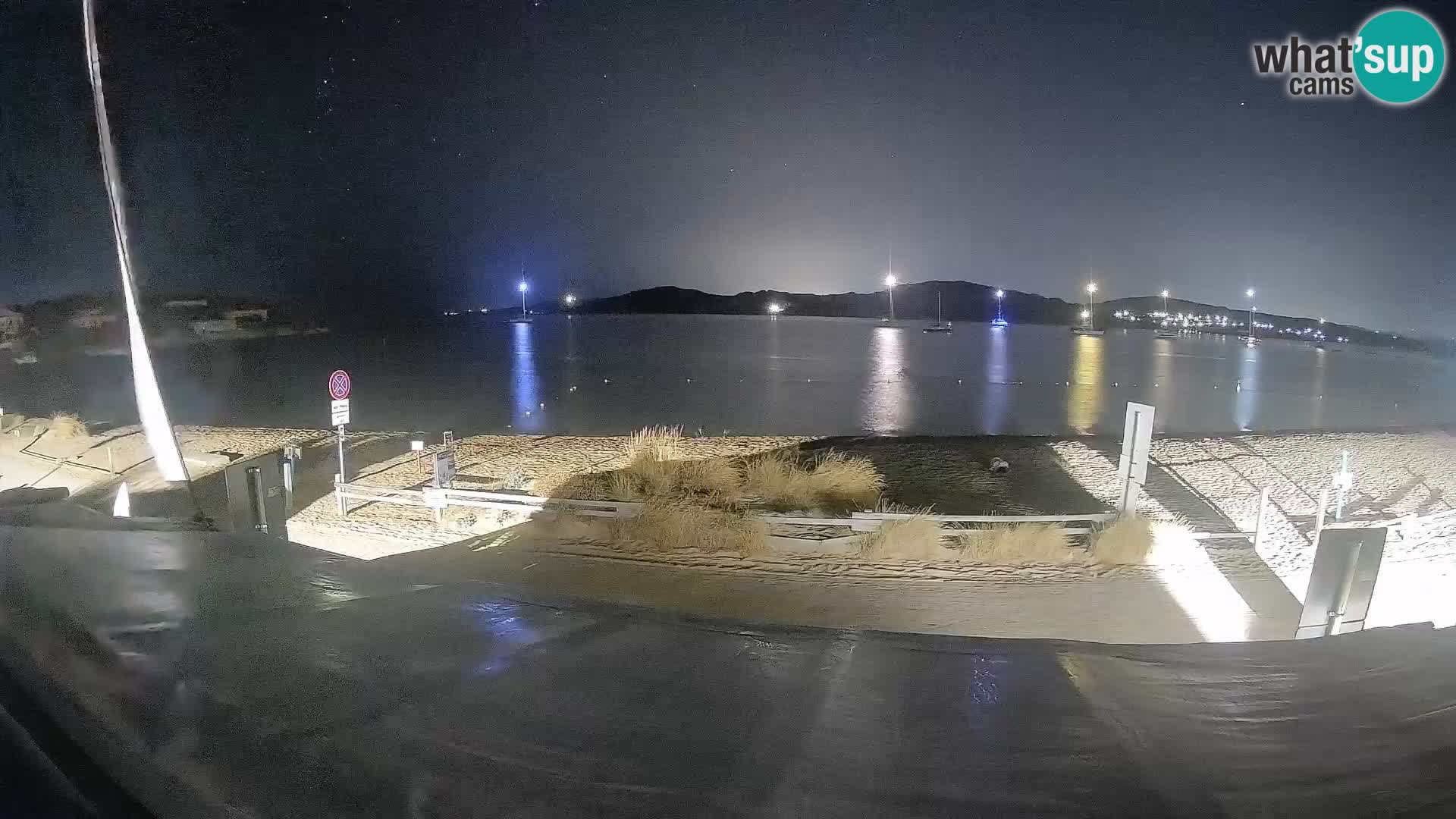 Porto Pollo Windsurfing and Kite surfing live webcam – Sardinia – Italy