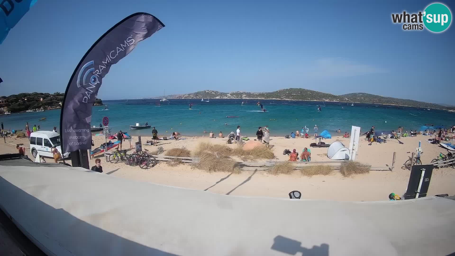 Porto Pollo Windsurf y Kitesurf Webcam en vivo – Cerdeña – Italia