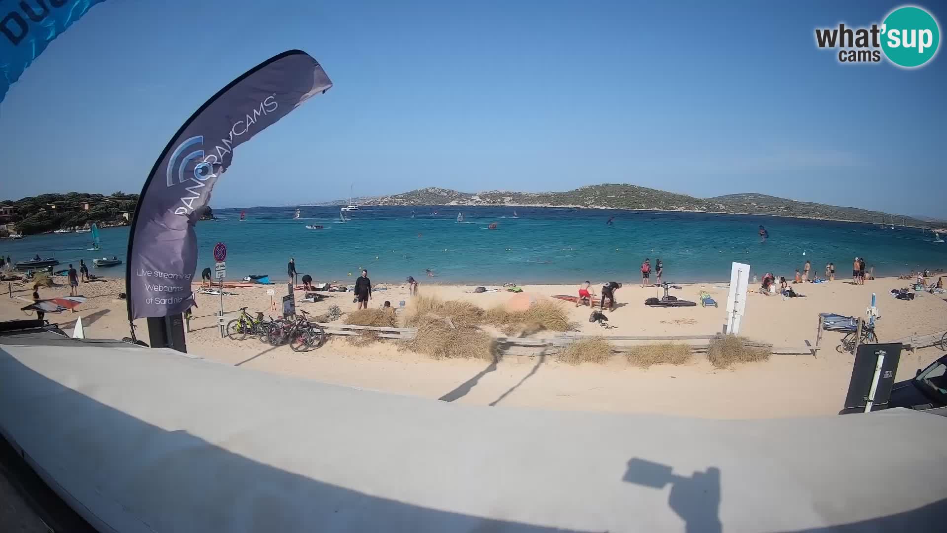 Porto Pollo Windsurfing i Kite surfanje web kamera uživo – Sardinija – Italija
