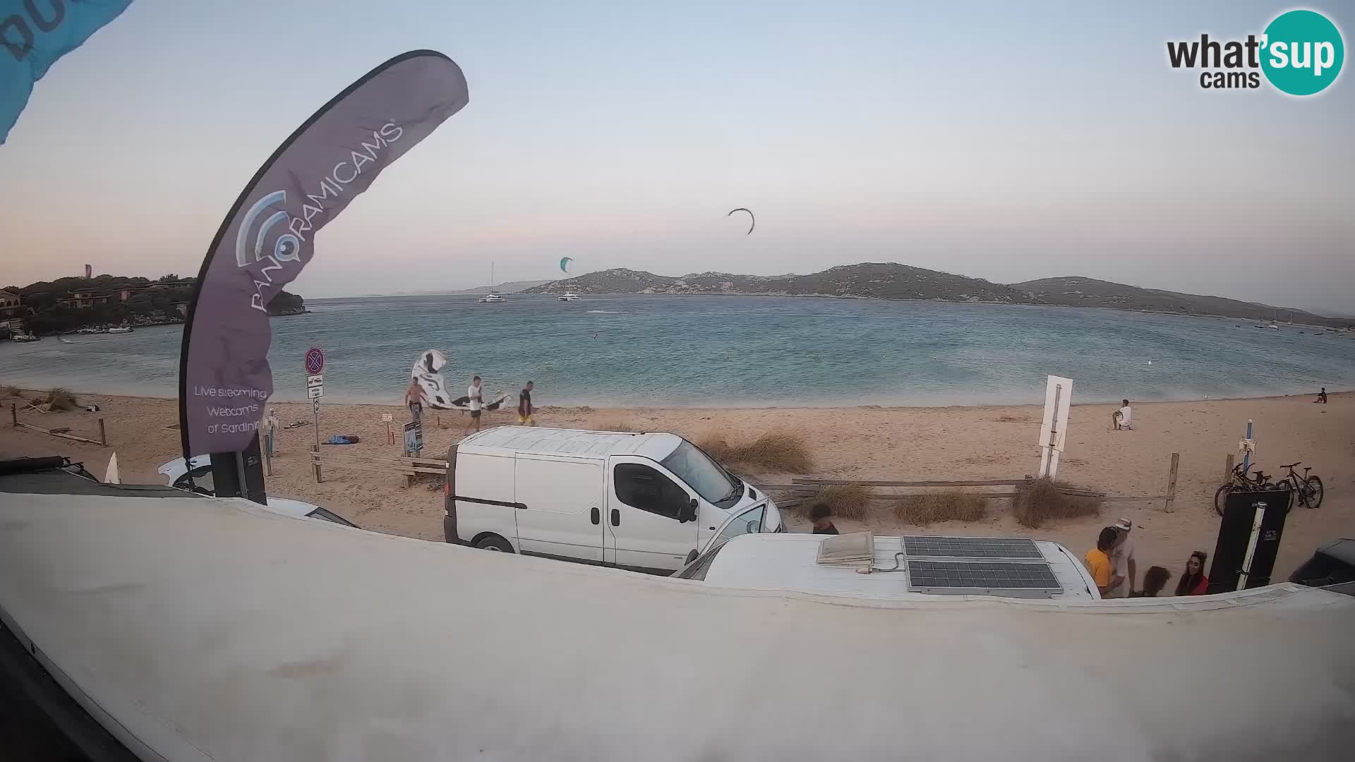 Porto Pollo Windsurfing i Kite surfanje web kamera uživo – Sardinija – Italija