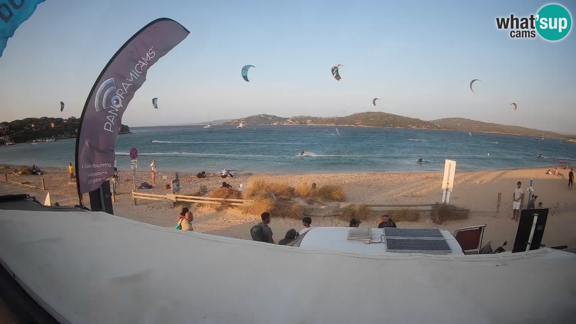 Porto Pollo Windsurf y Kitesurf Webcam en vivo – Cerdeña – Italia