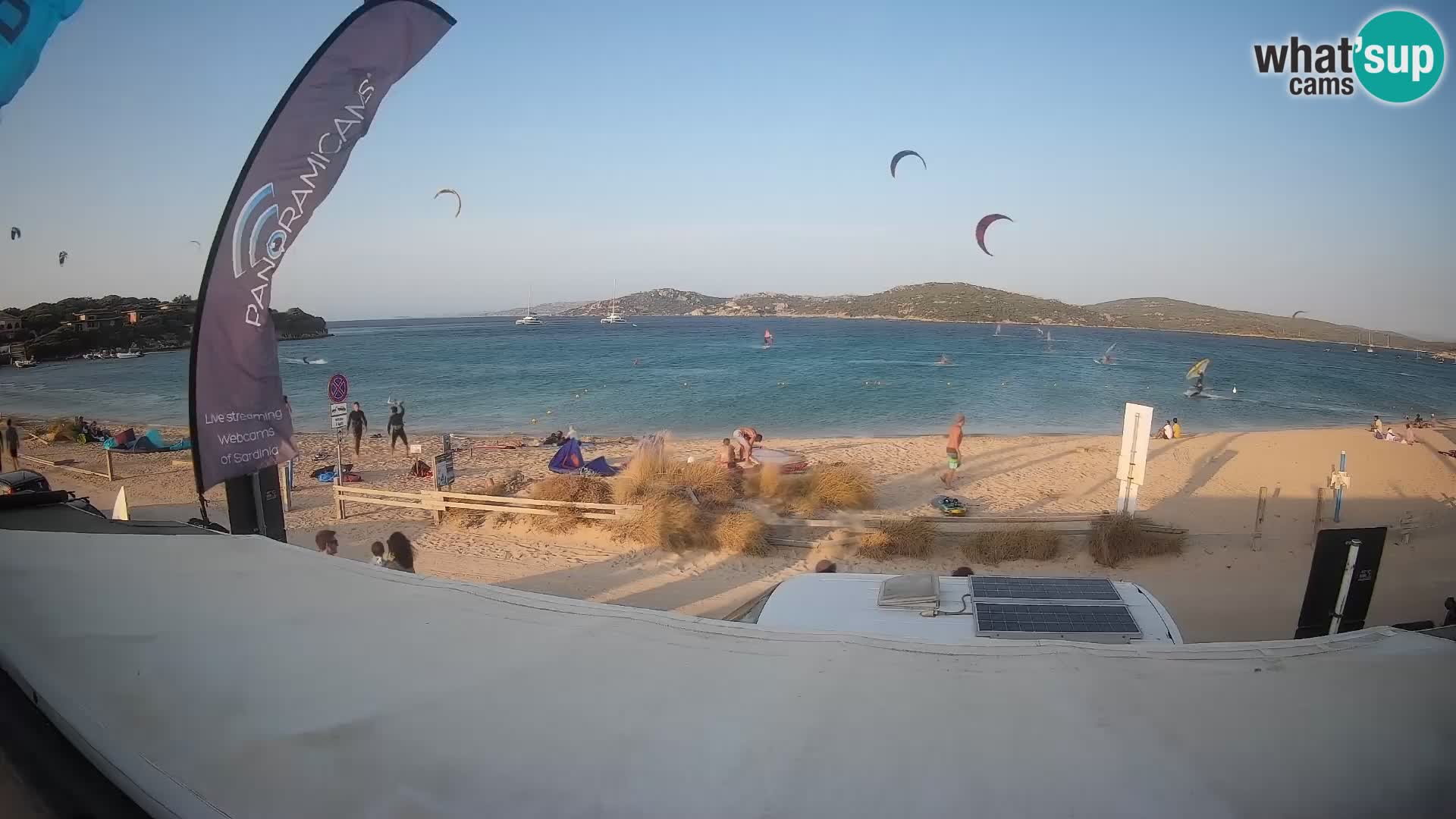 Porto Pollo Windsurf y Kitesurf Webcam en vivo – Cerdeña – Italia
