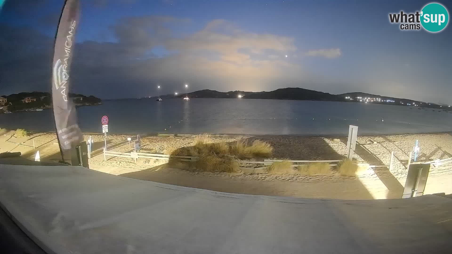 Porto Pollo Windsurfing and Kite surfing live webcam – Sardinia – Italy