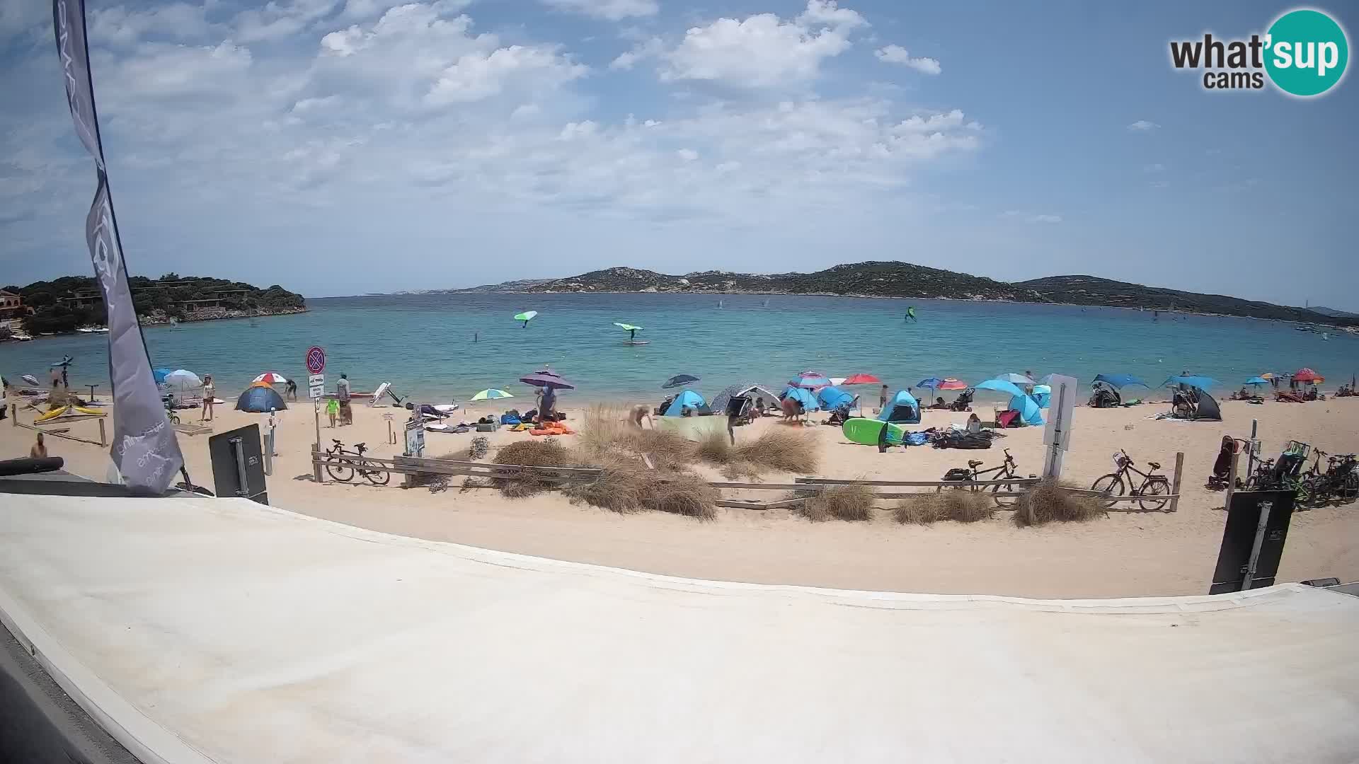 Porto Pollo Windsurfing and Kite surfing live webcam – Sardinia – Italy