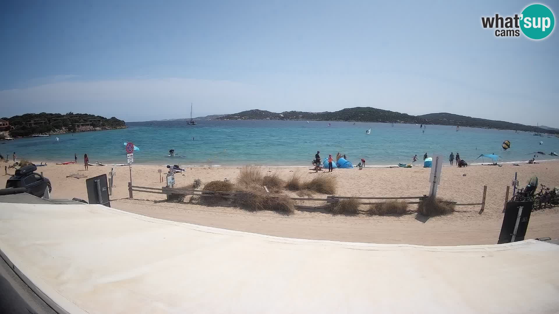 Porto Pollo Windsurf y Kitesurf Webcam en vivo – Cerdeña – Italia