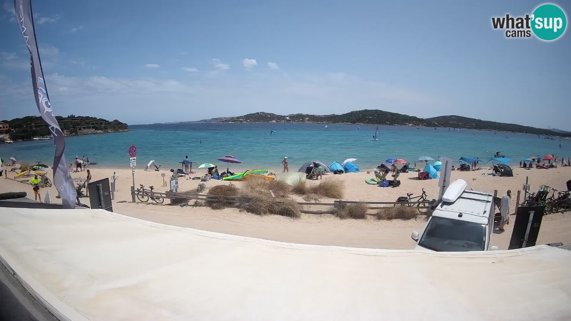 Porto Pollo Windsurf y Kitesurf Webcam en vivo – Cerdeña – Italia