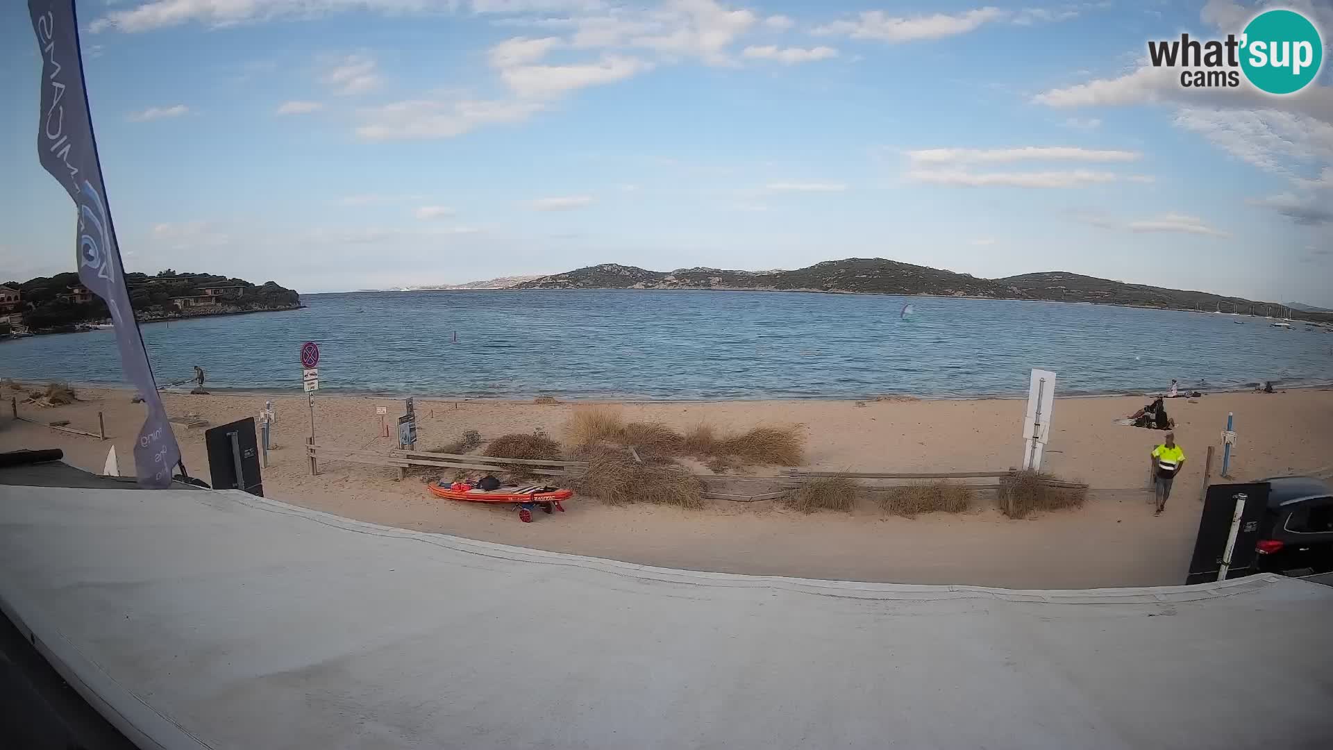 Porto Pollo Windsurfen und Kitesurfen Live-Webcam – Sardinien – Italien