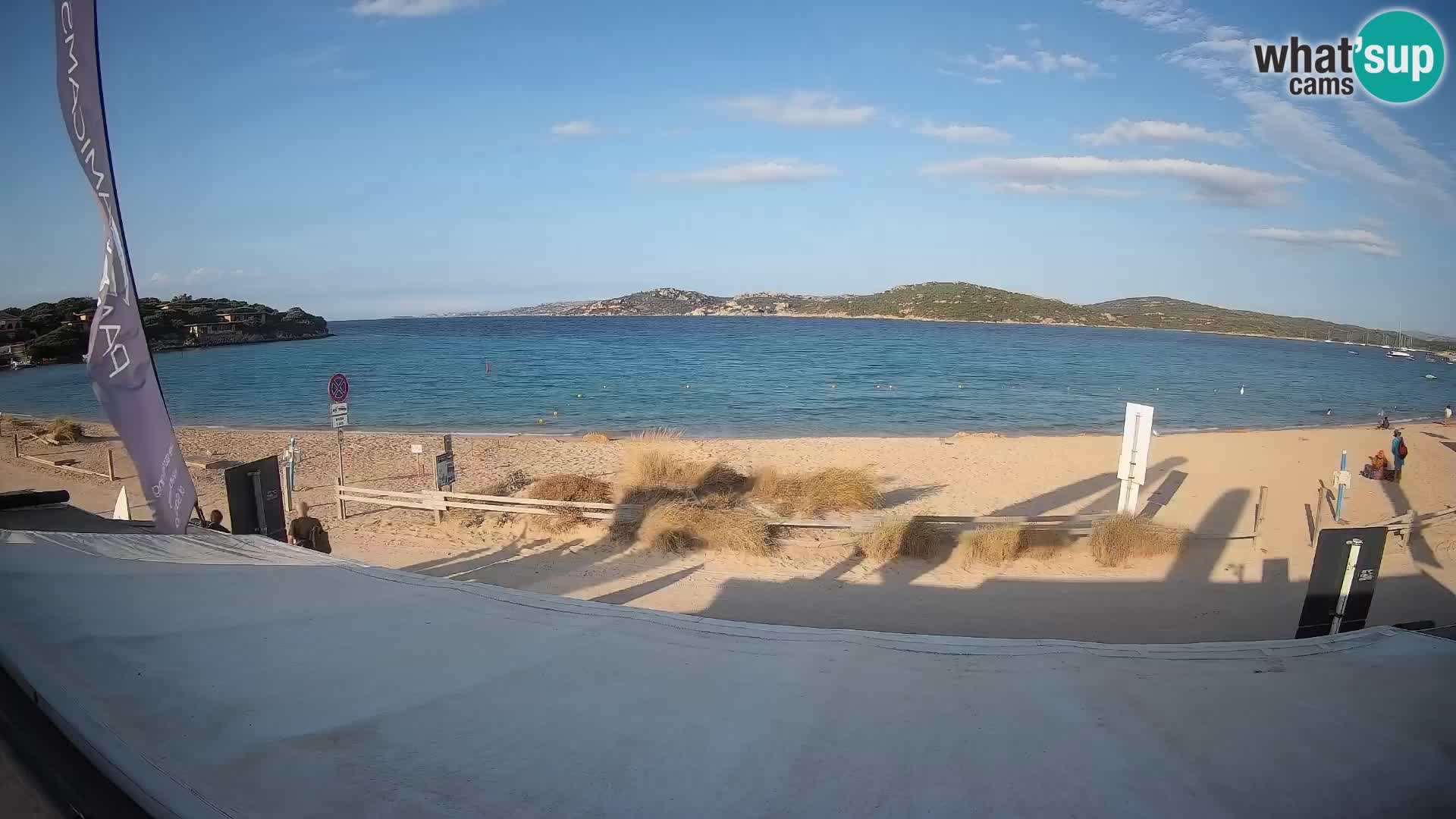 Porto Pollo Windsurfing and Kite surfing live webcam – Sardinia – Italy