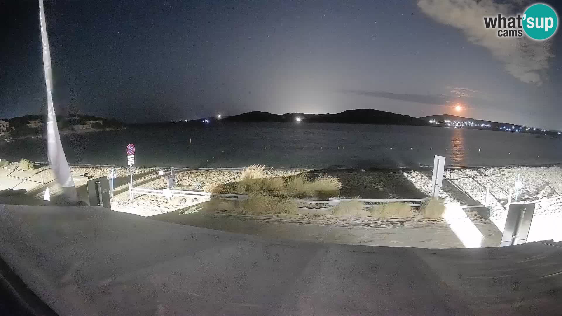 Porto Pollo Windsurfing and Kite surfing live webcam – Sardinia – Italy
