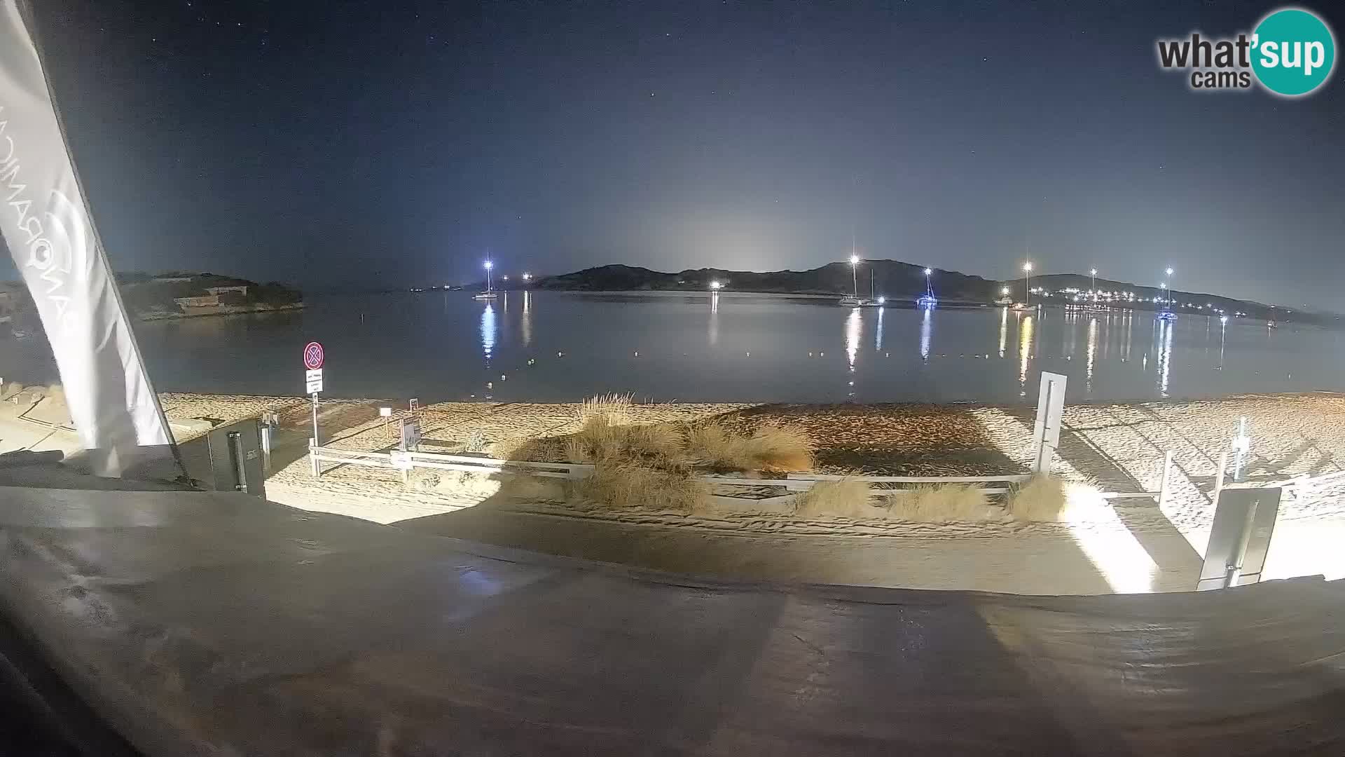 Porto Pollo Windsurfing i Kite surfanje web kamera uživo – Sardinija – Italija