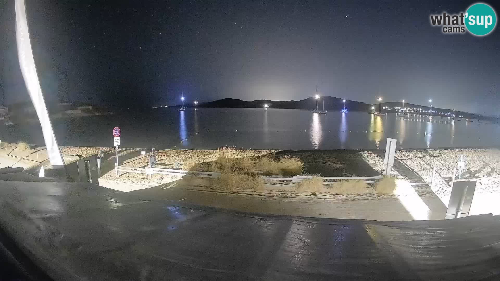 Porto Pollo Windsurfing and Kite surfing live webcam – Sardinia – Italy