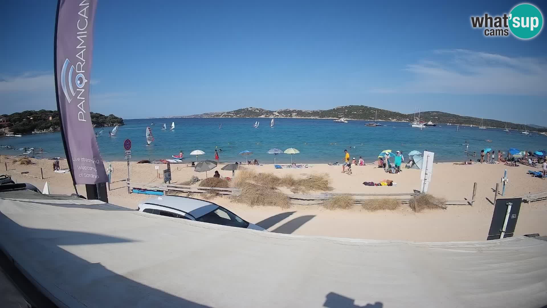 Porto Pollo Windsurf y Kitesurf Webcam en vivo – Cerdeña – Italia