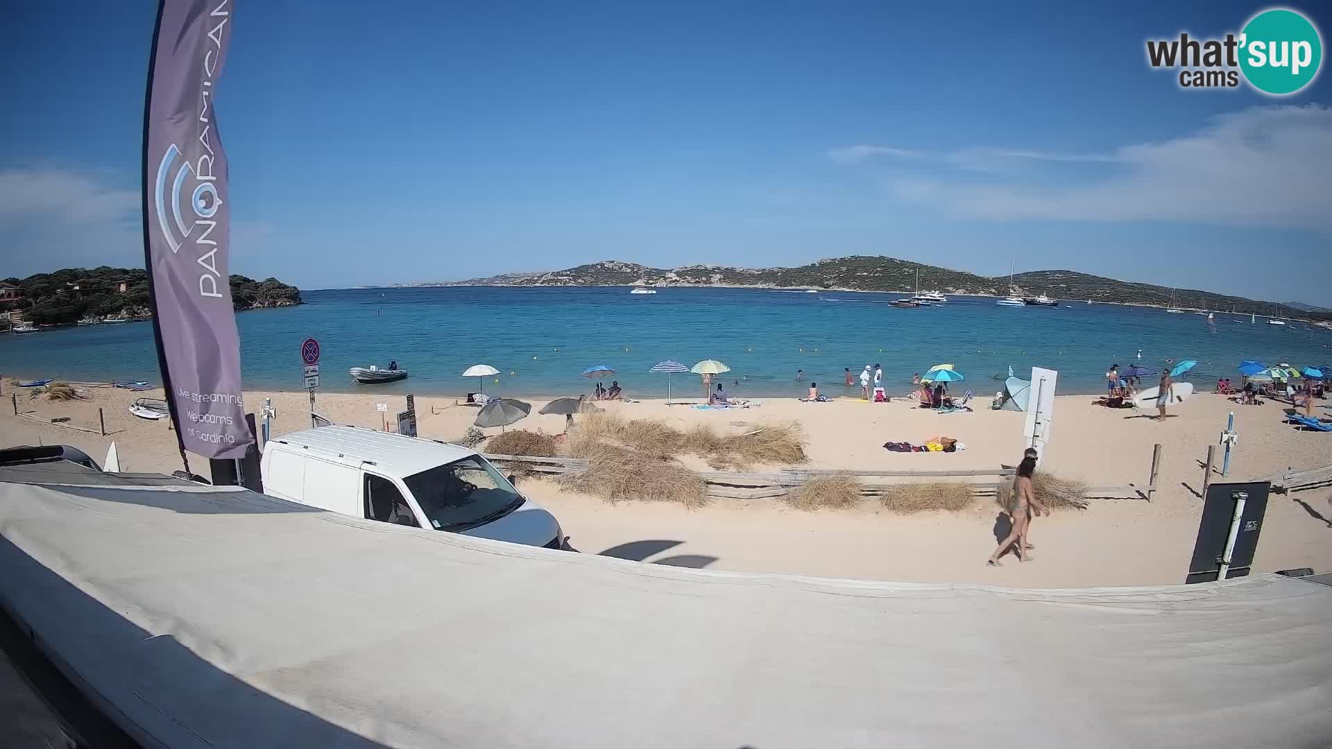 Porto Pollo Windsurfen und Kitesurfen Live-Webcam – Sardinien – Italien