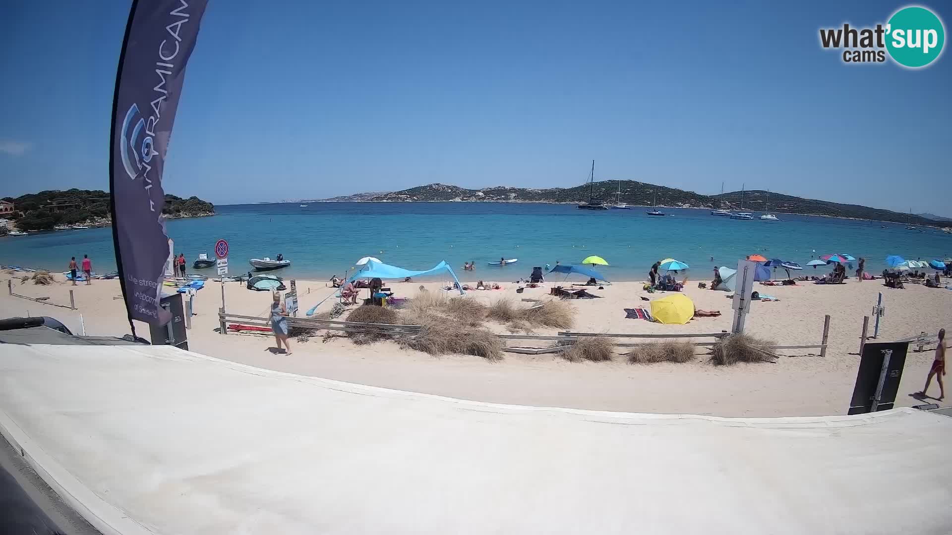 Porto Pollo Windsurfing i Kite surfanje web kamera uživo – Sardinija – Italija
