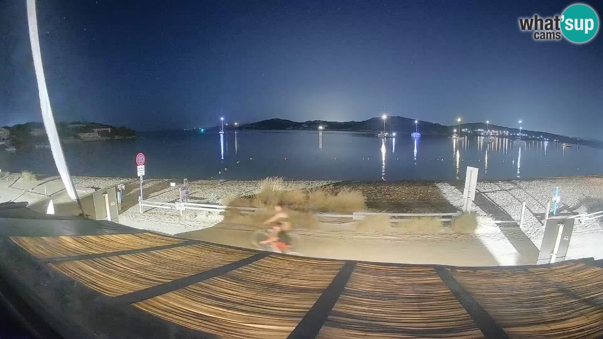 Porto Pollo Windsurfing and Kite surfing live webcam – Sardinia – Italy