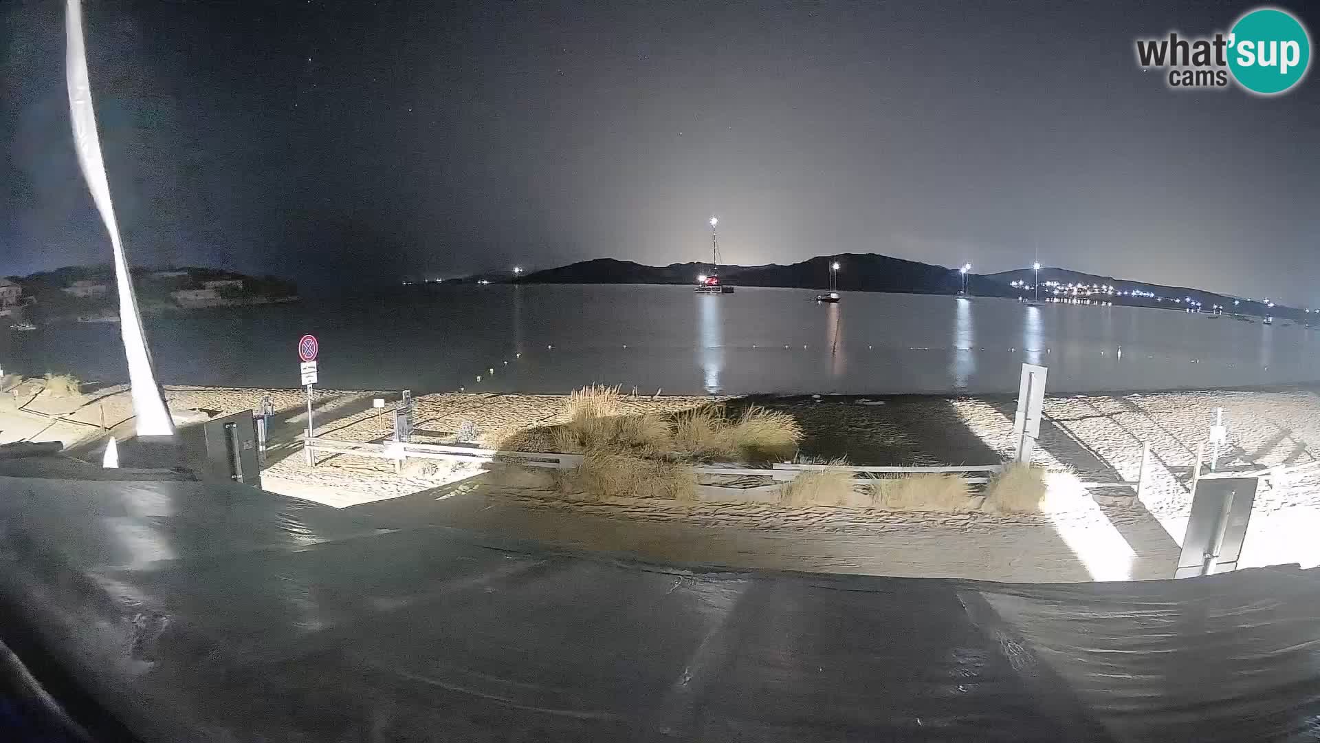 Porto Pollo Windsurfing and Kite surfing live webcam – Sardinia – Italy
