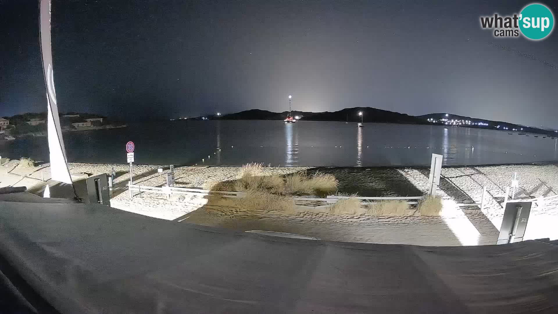 Webcam en direct de planche à voile et de kite surf à Porto Pollo – Sardaigne – Italie