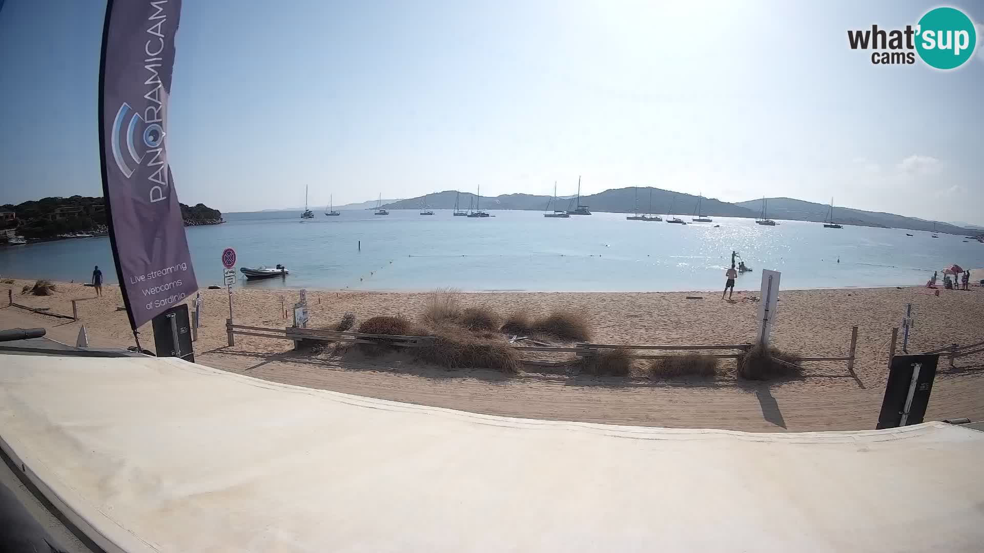Porto Pollo Windsurfen und Kitesurfen Live-Webcam – Sardinien – Italien