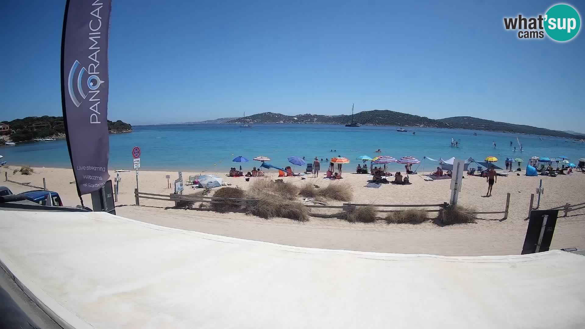 Porto Pollo Windsurfen und Kitesurfen Live-Webcam – Sardinien – Italien