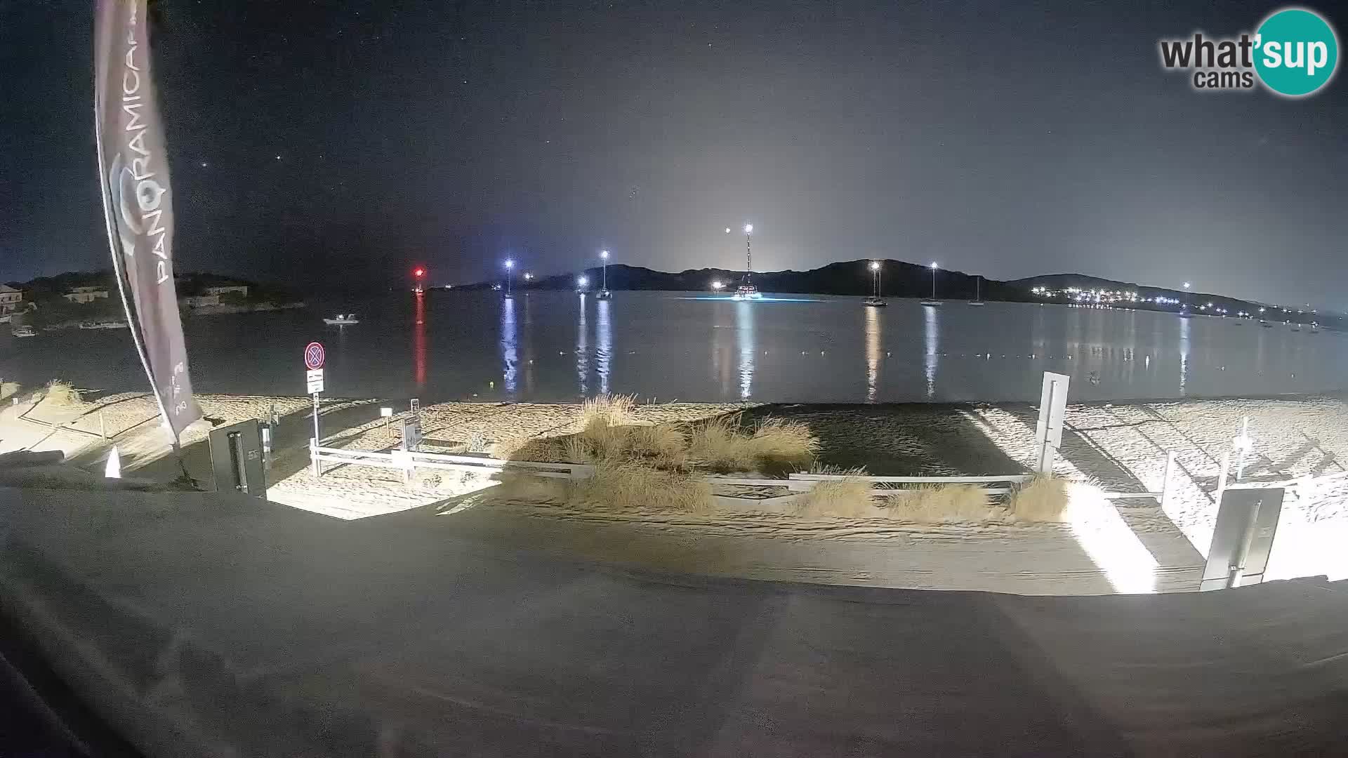 Porto Pollo Windsurfen und Kitesurfen Live-Webcam – Sardinien – Italien