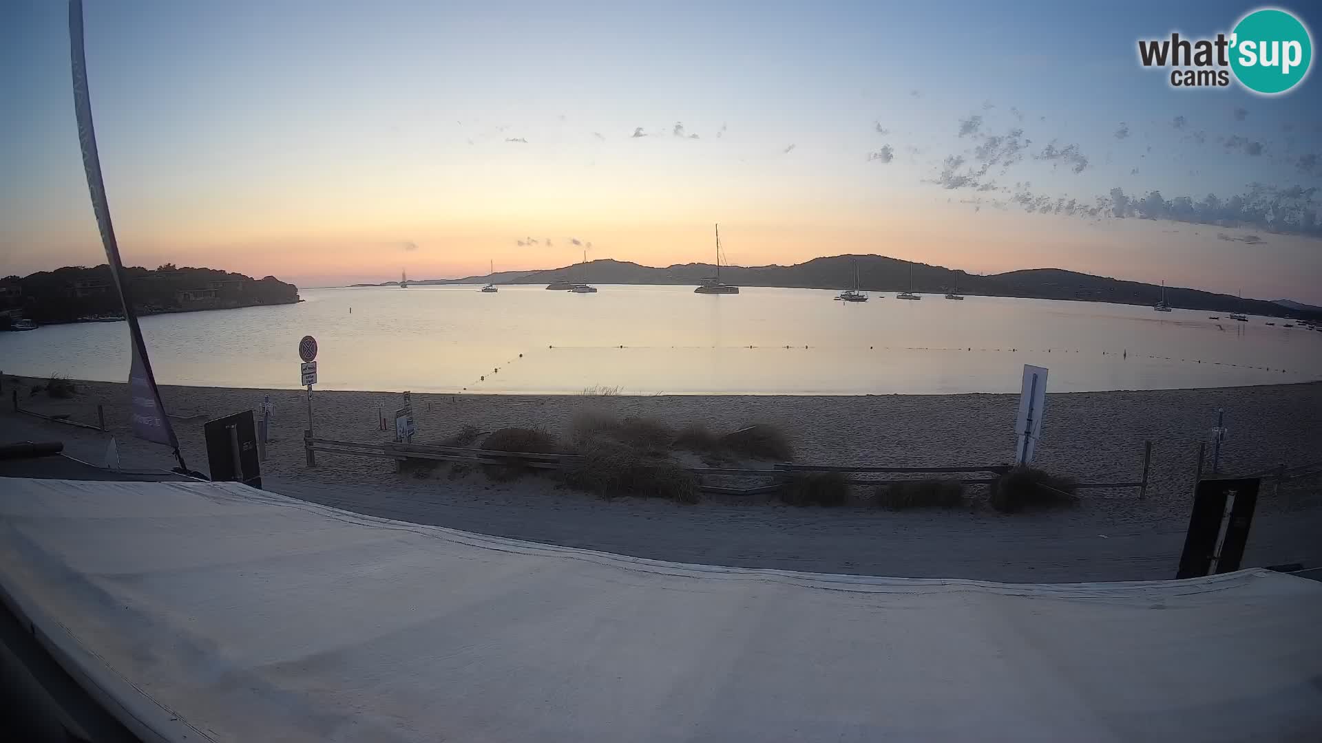 Porto Pollo Windsurfing i Kite surfanje web kamera uživo – Sardinija – Italija