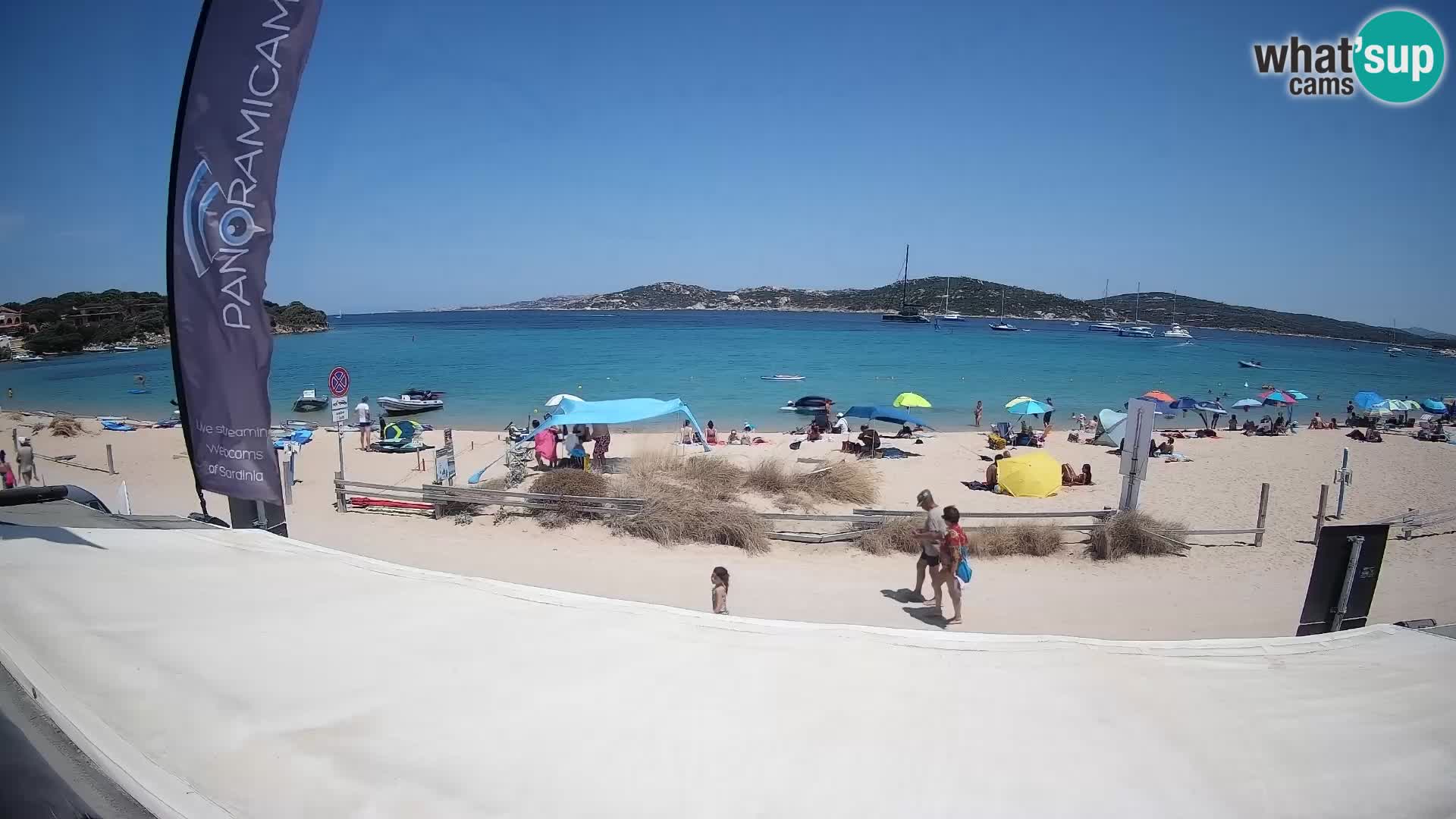 Porto Pollo Windsurfing and Kite surfing live webcam – Sardinia – Italy