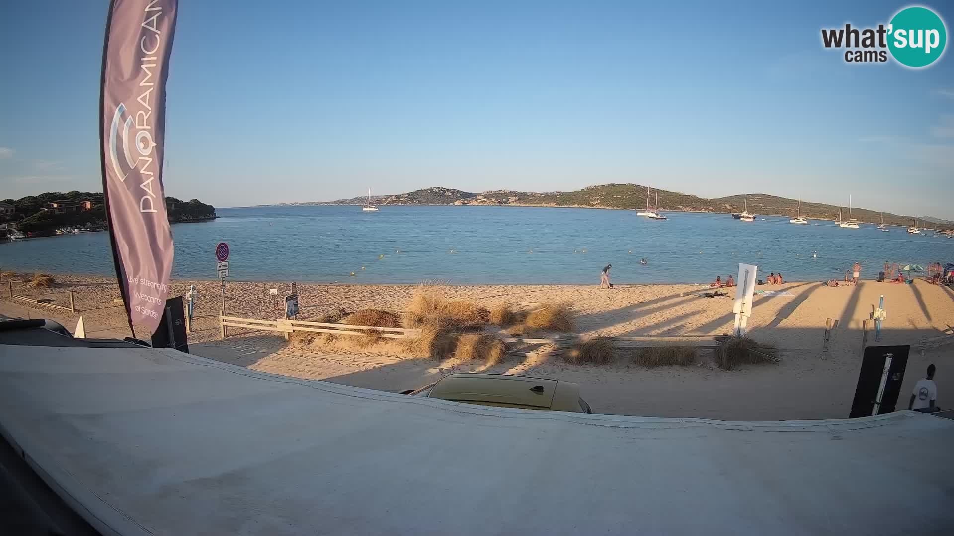 Porto Pollo Windsurfen und Kitesurfen Live-Webcam – Sardinien – Italien