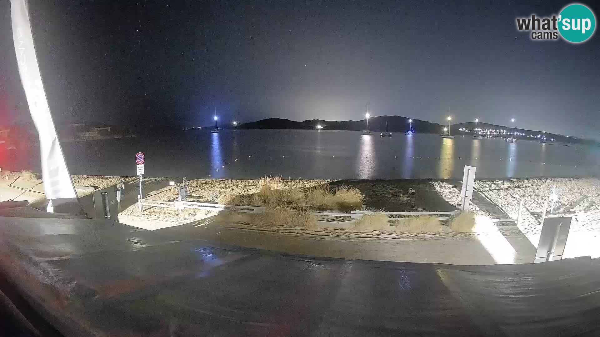 Porto Pollo Windsurfing and Kite surfing live webcam – Sardinia – Italy