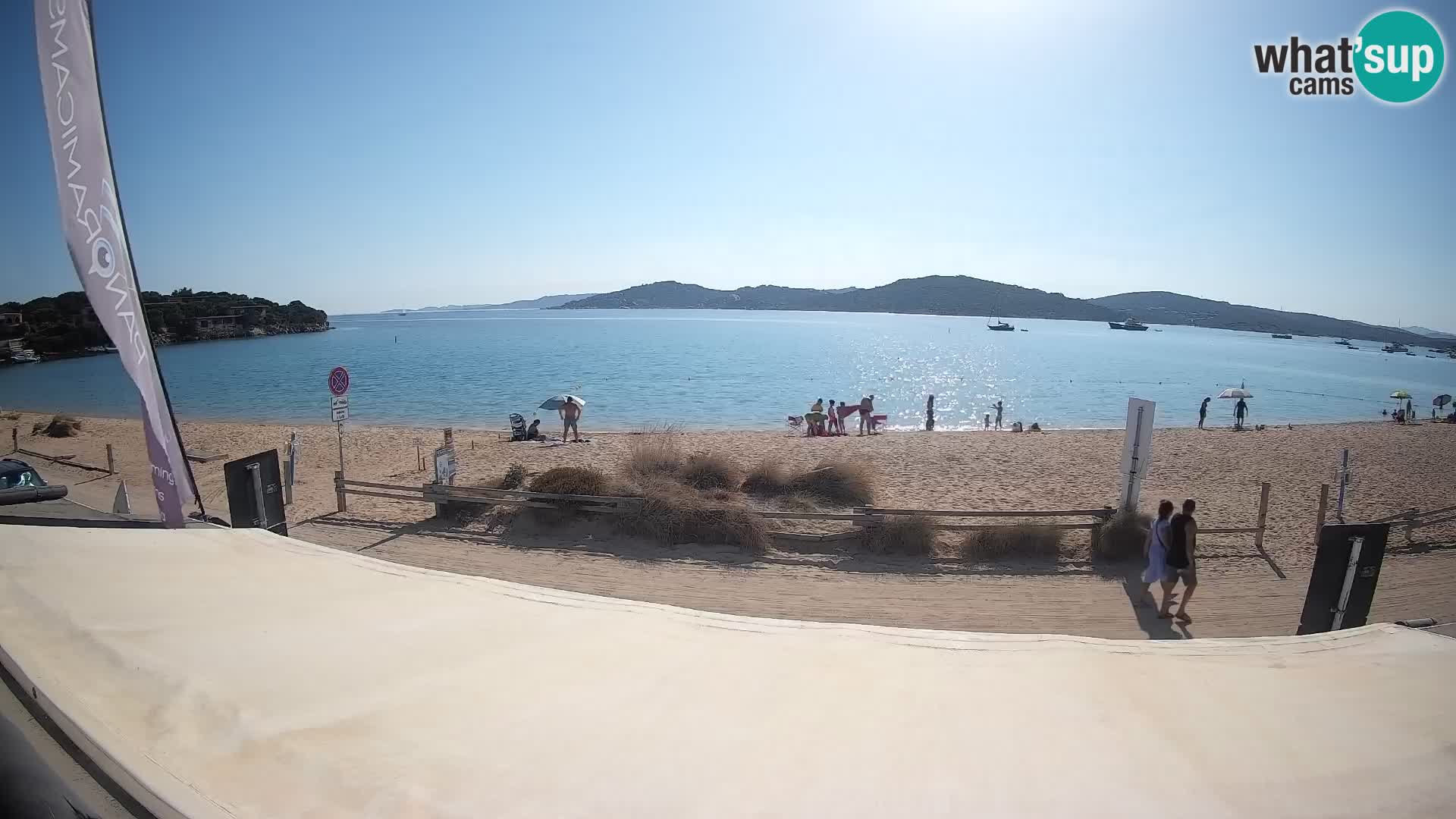 Porto Pollo Windsurfen und Kitesurfen Live-Webcam – Sardinien – Italien