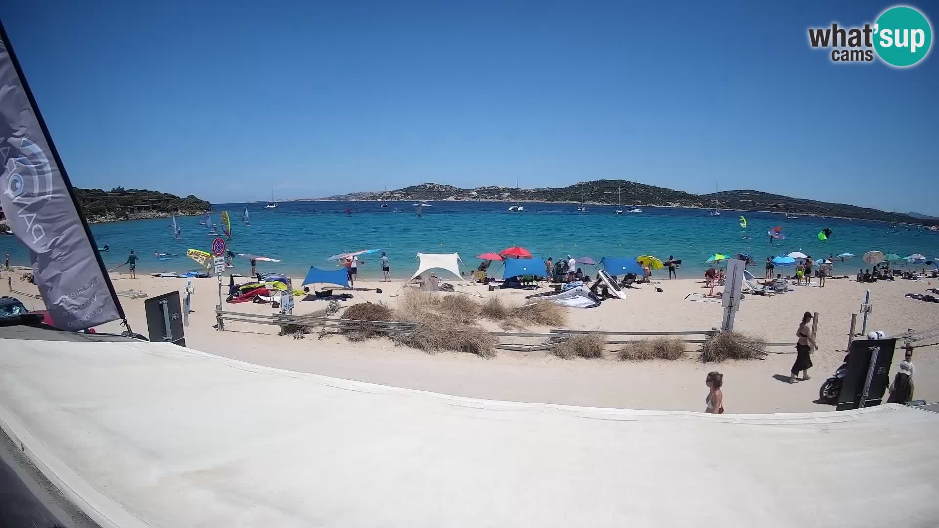 Porto Pollo Windsurfen und Kitesurfen Live-Webcam – Sardinien – Italien