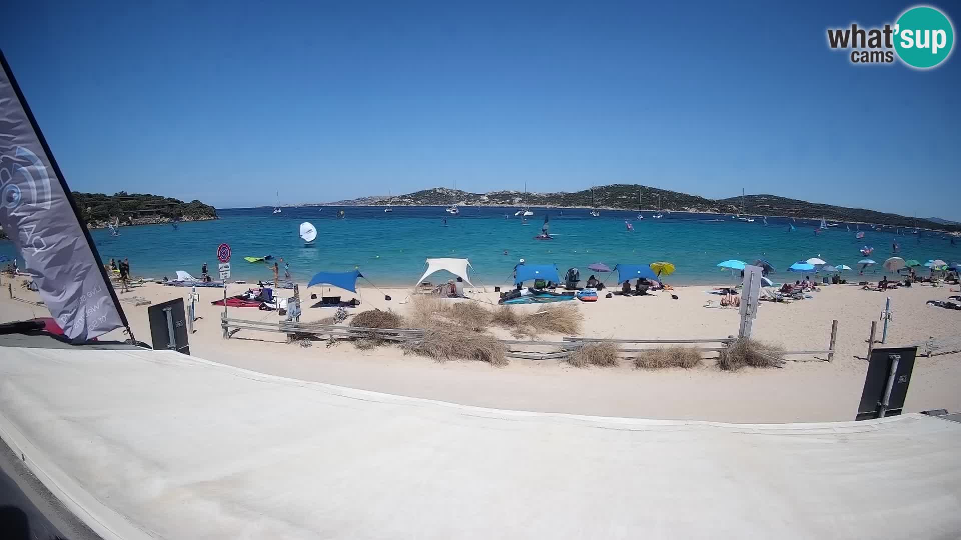 Porto Pollo Windsurf y Kitesurf Webcam en vivo – Cerdeña – Italia