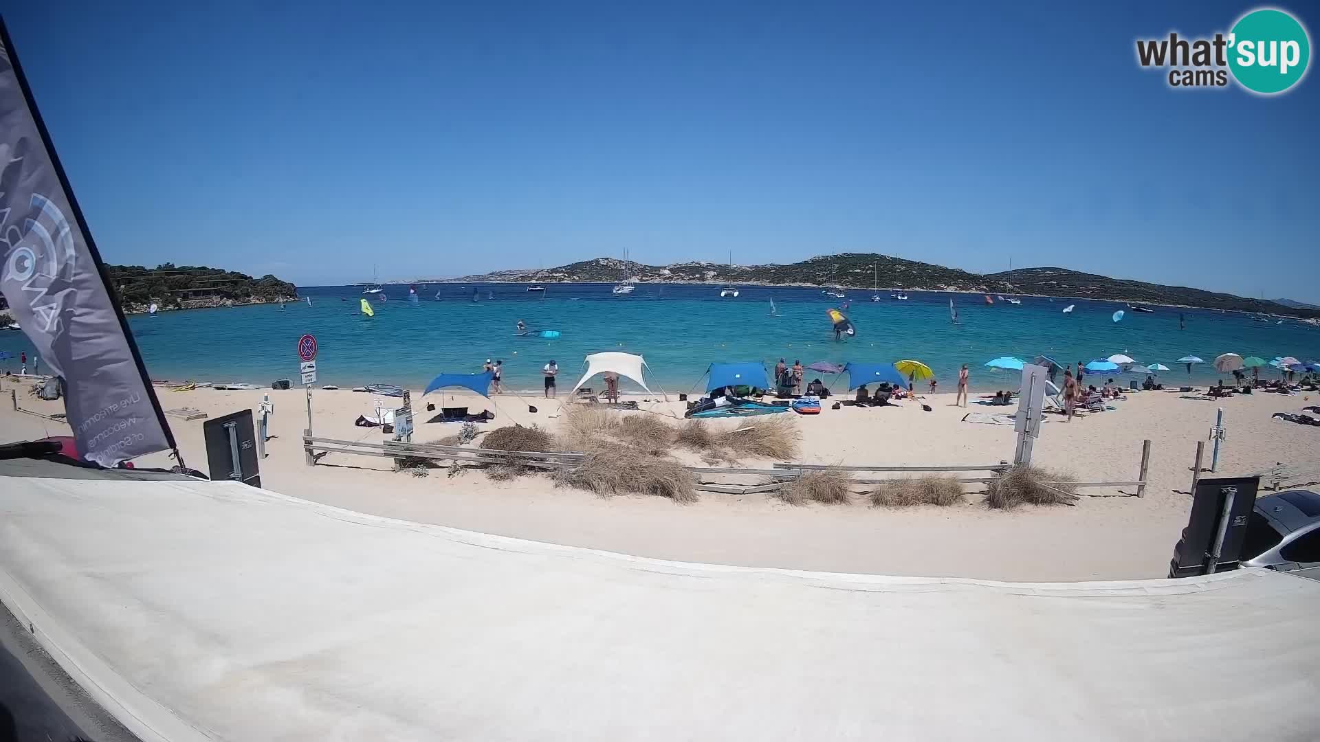 Porto Pollo Windsurf y Kitesurf Webcam en vivo – Cerdeña – Italia