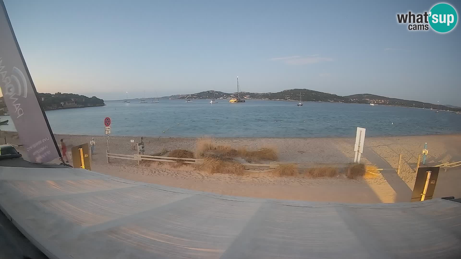 Porto Pollo Windsurfing i Kite surfanje web kamera uživo – Sardinija – Italija