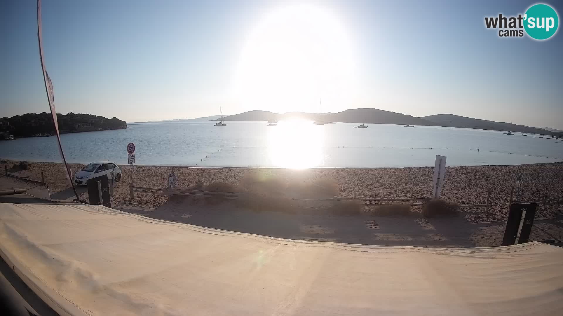 Porto Pollo Windsurfing i Kite surfanje web kamera uživo – Sardinija – Italija