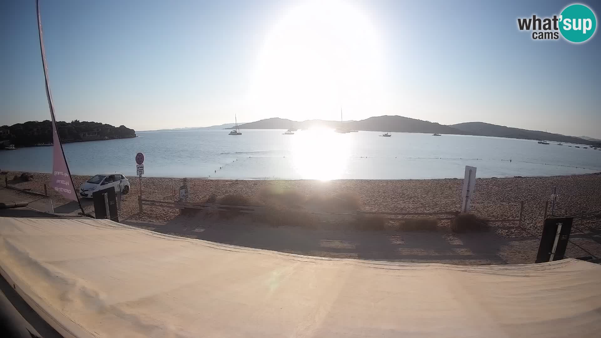 Porto Pollo Windsurf y Kitesurf Webcam en vivo – Cerdeña – Italia