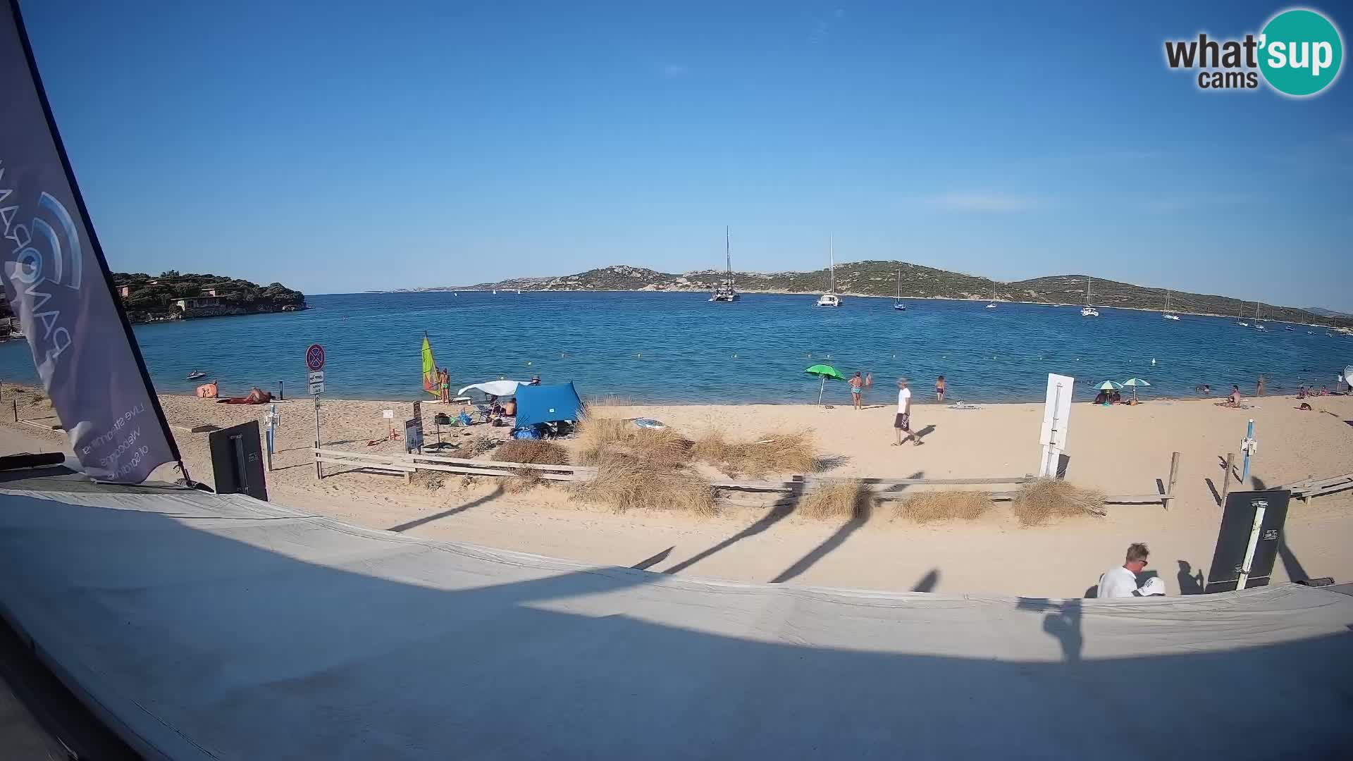 Porto Pollo Windsurfen und Kitesurfen Live-Webcam – Sardinien – Italien