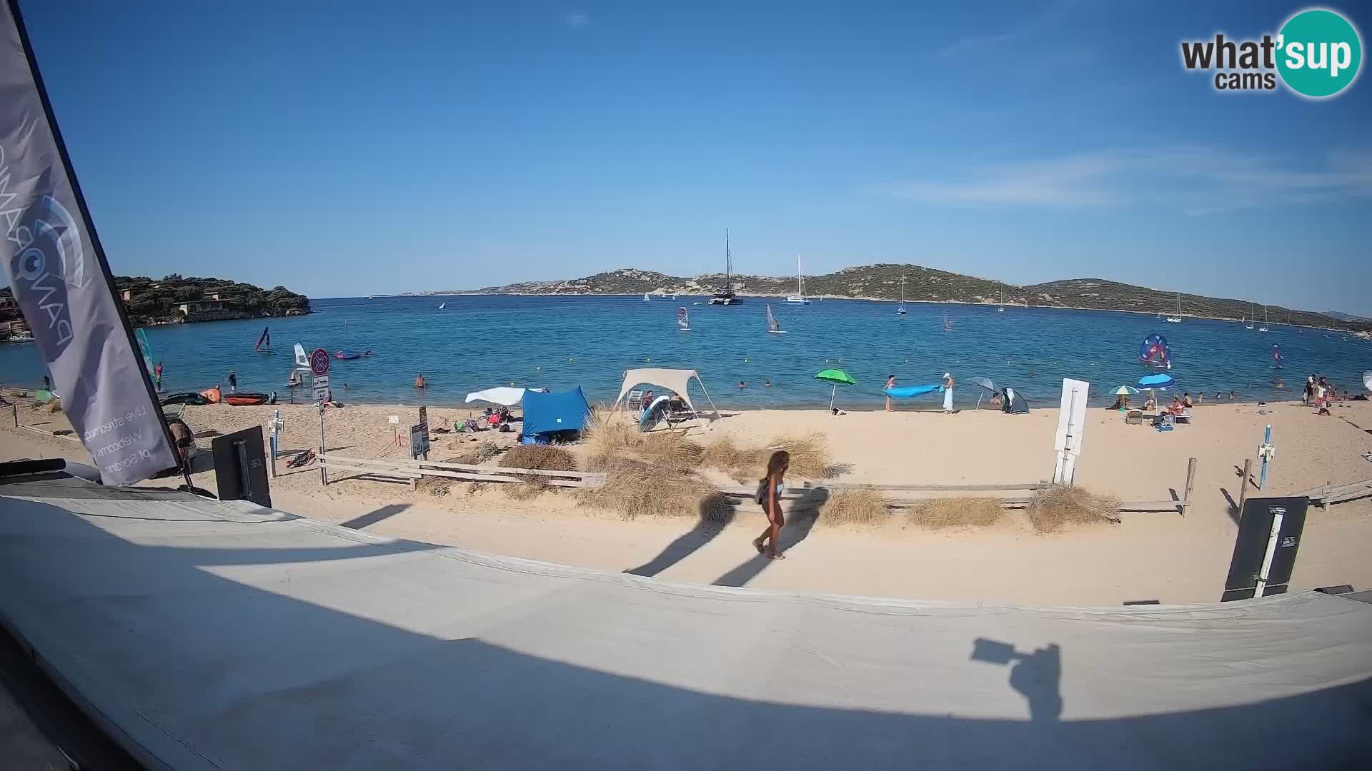 Porto Pollo Windsurf y Kitesurf Webcam en vivo – Cerdeña – Italia
