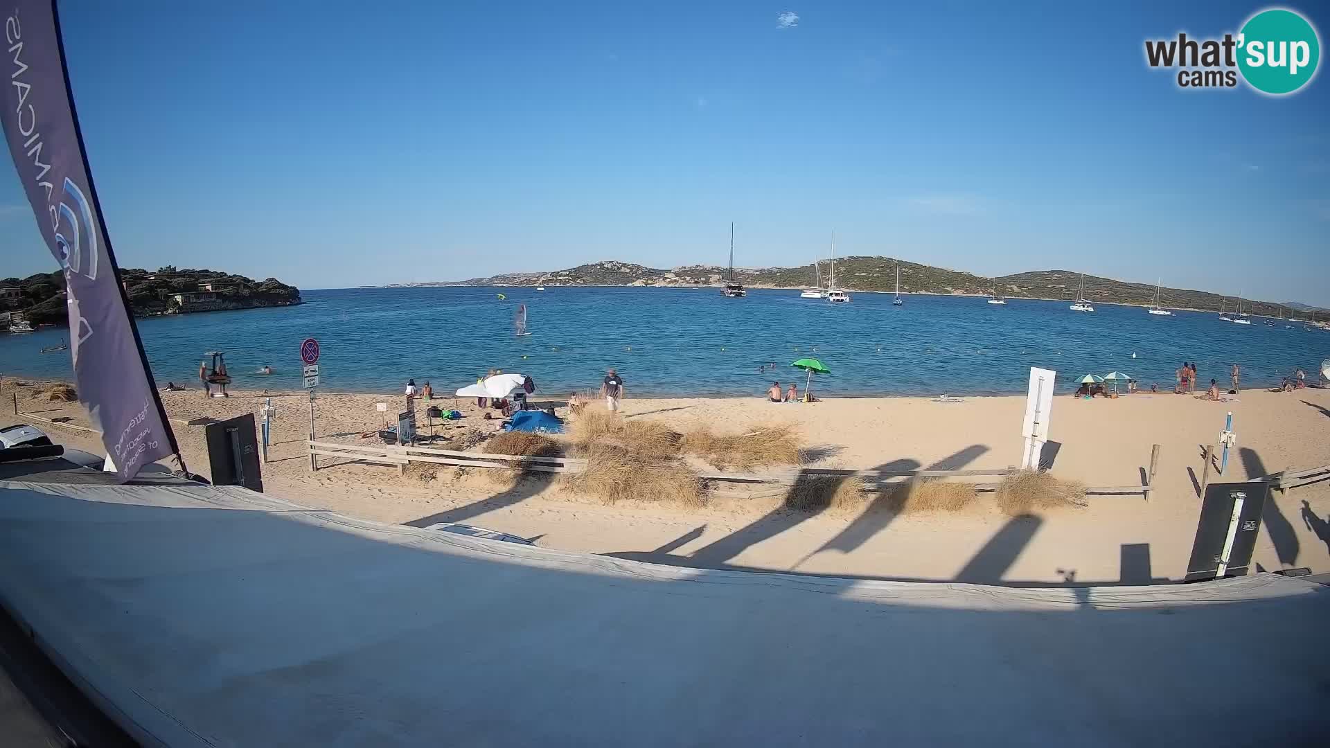 Porto Pollo Windsurfing i Kite surfanje web kamera uživo – Sardinija – Italija