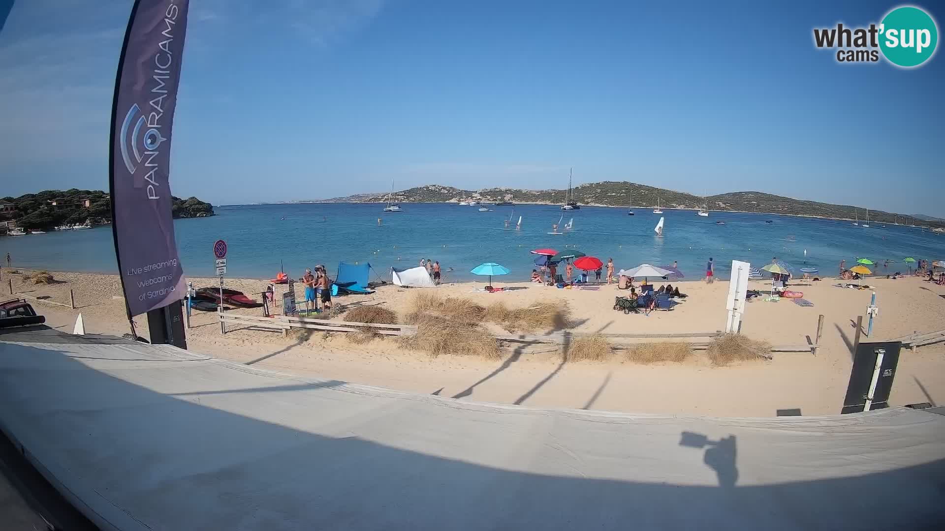 Porto Pollo Windsurfing i Kite surfanje web kamera uživo – Sardinija – Italija