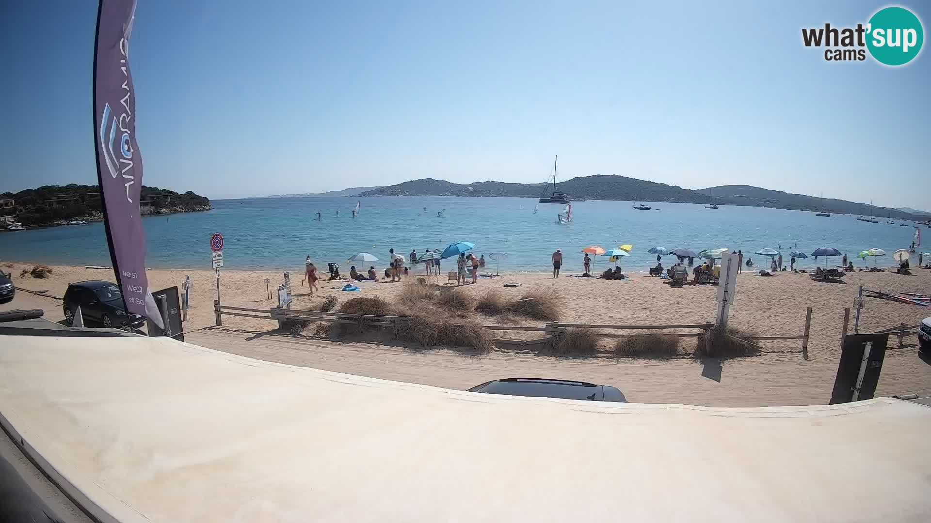 Porto Pollo Windsurf y Kitesurf Webcam en vivo – Cerdeña – Italia