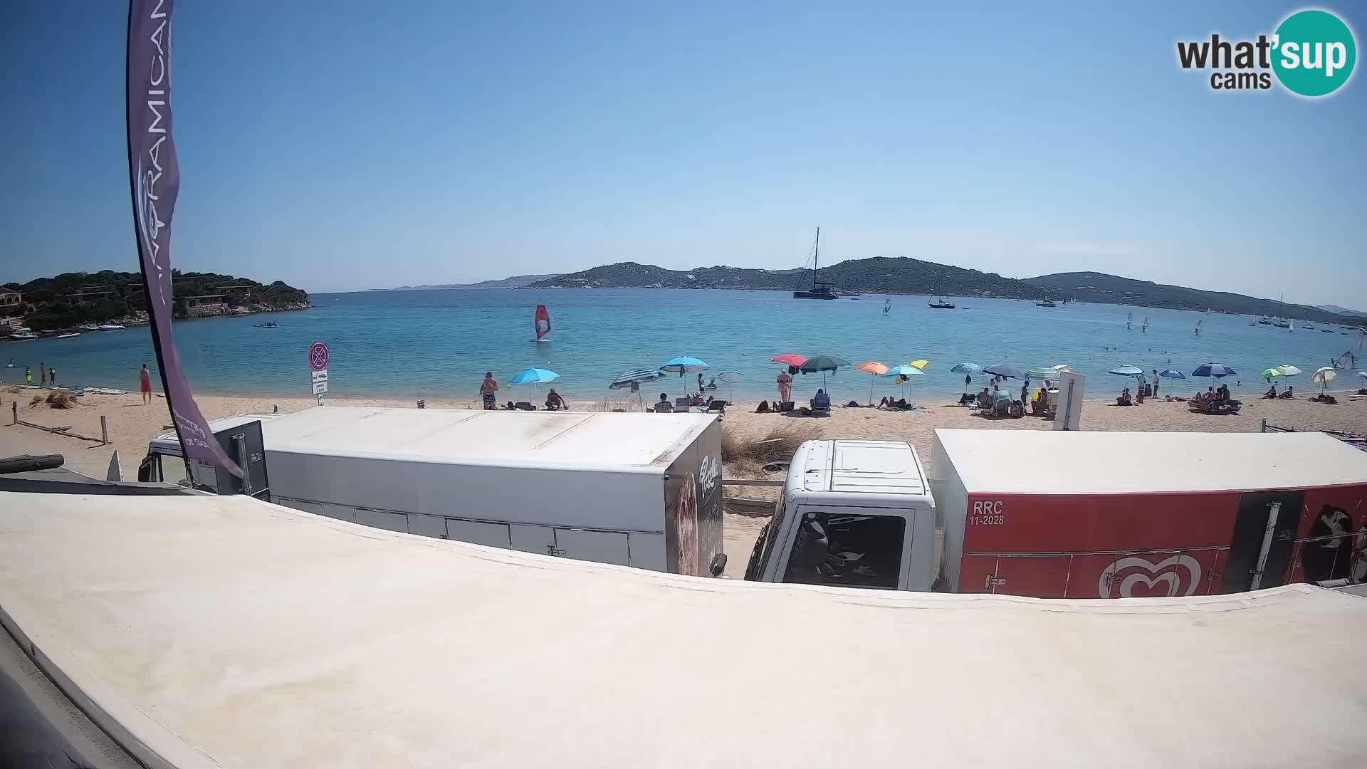 Porto Pollo Windsurf y Kitesurf Webcam en vivo – Cerdeña – Italia