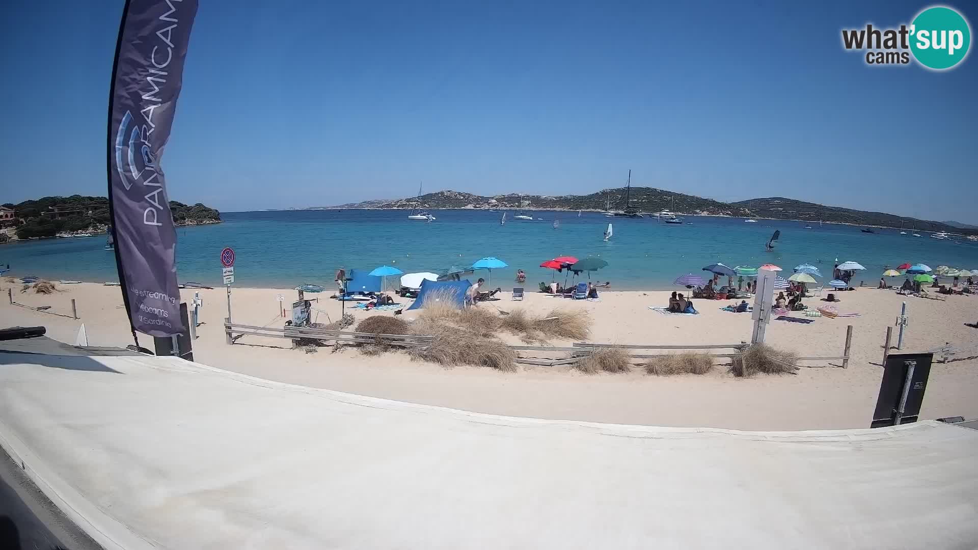 Porto Pollo Windsurfing i Kite surfanje web kamera uživo – Sardinija – Italija
